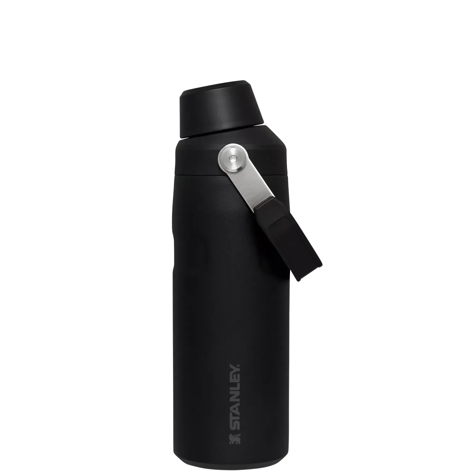 IceFlow Bottle with Fast Flow Lid | 16 OZ Black 2.0