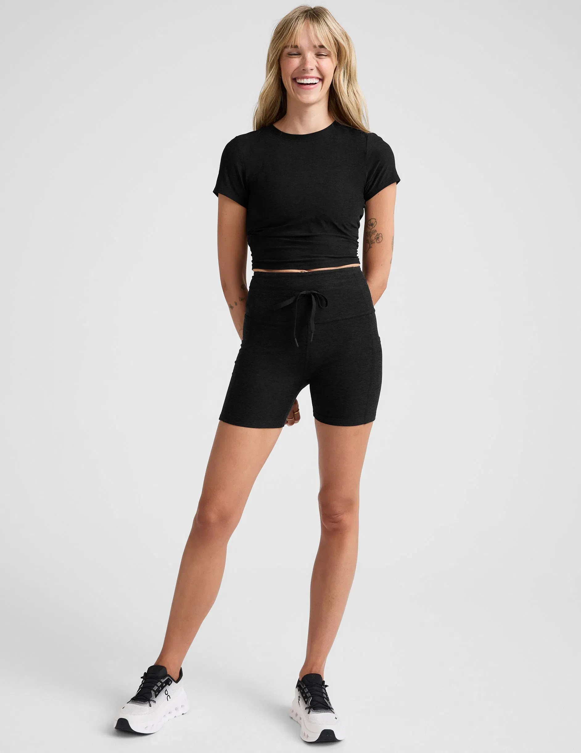 Beyond Yoga Spacedye Go Pocket 5 Short Women's