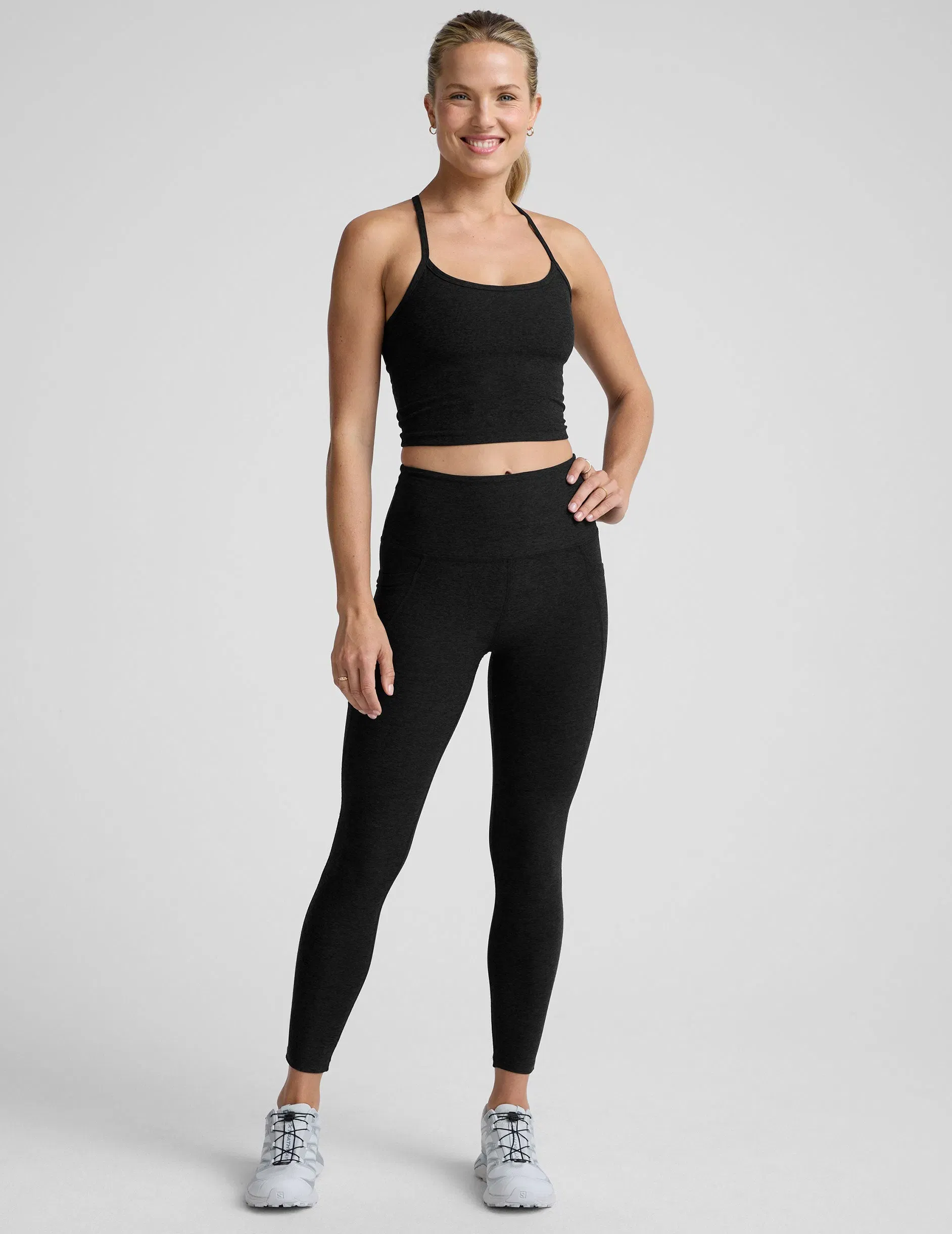 Beyond Yoga Spacedye Slim Racerback Cropped Tank Women's