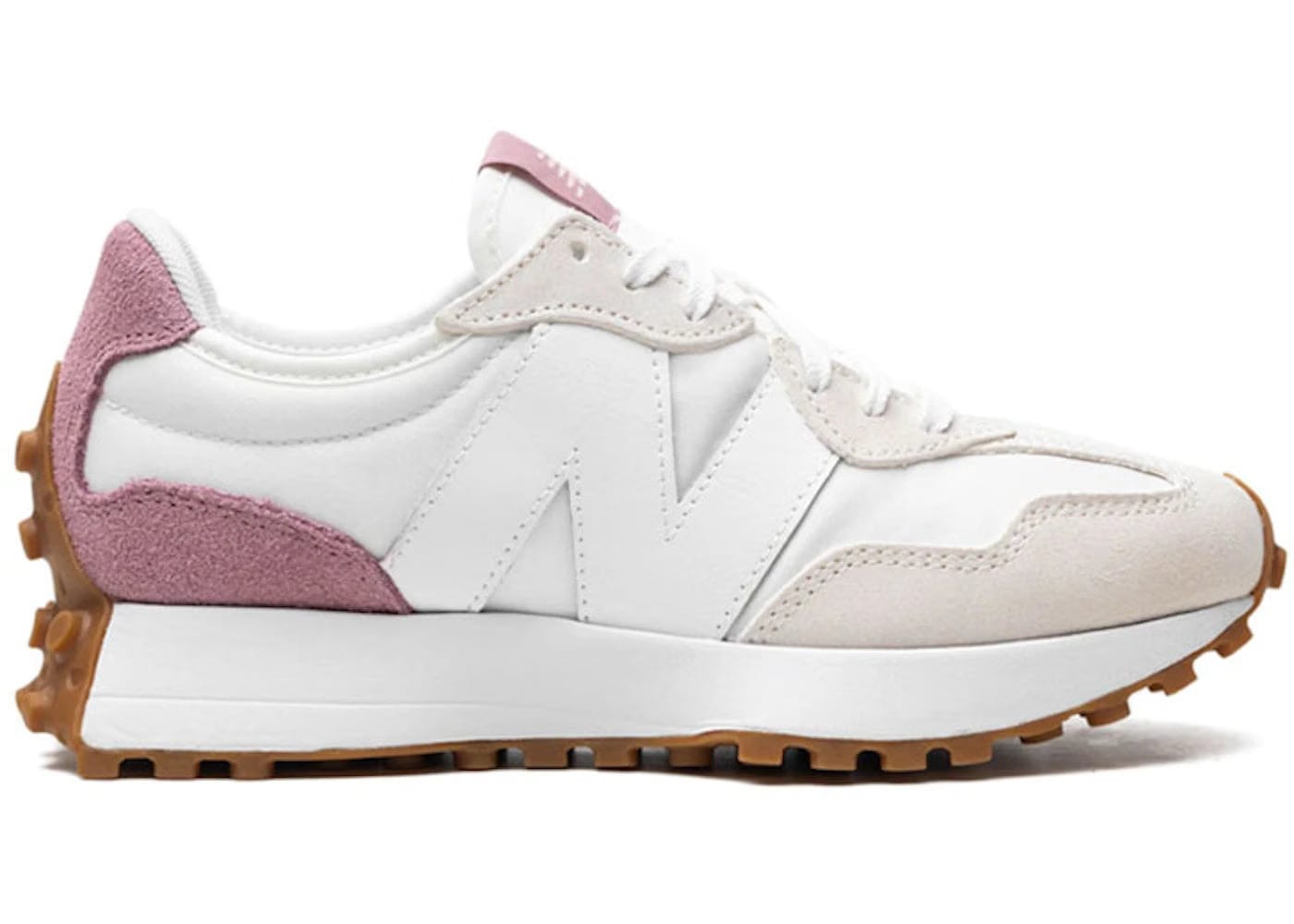 New Balance 327 White Pink Womens
