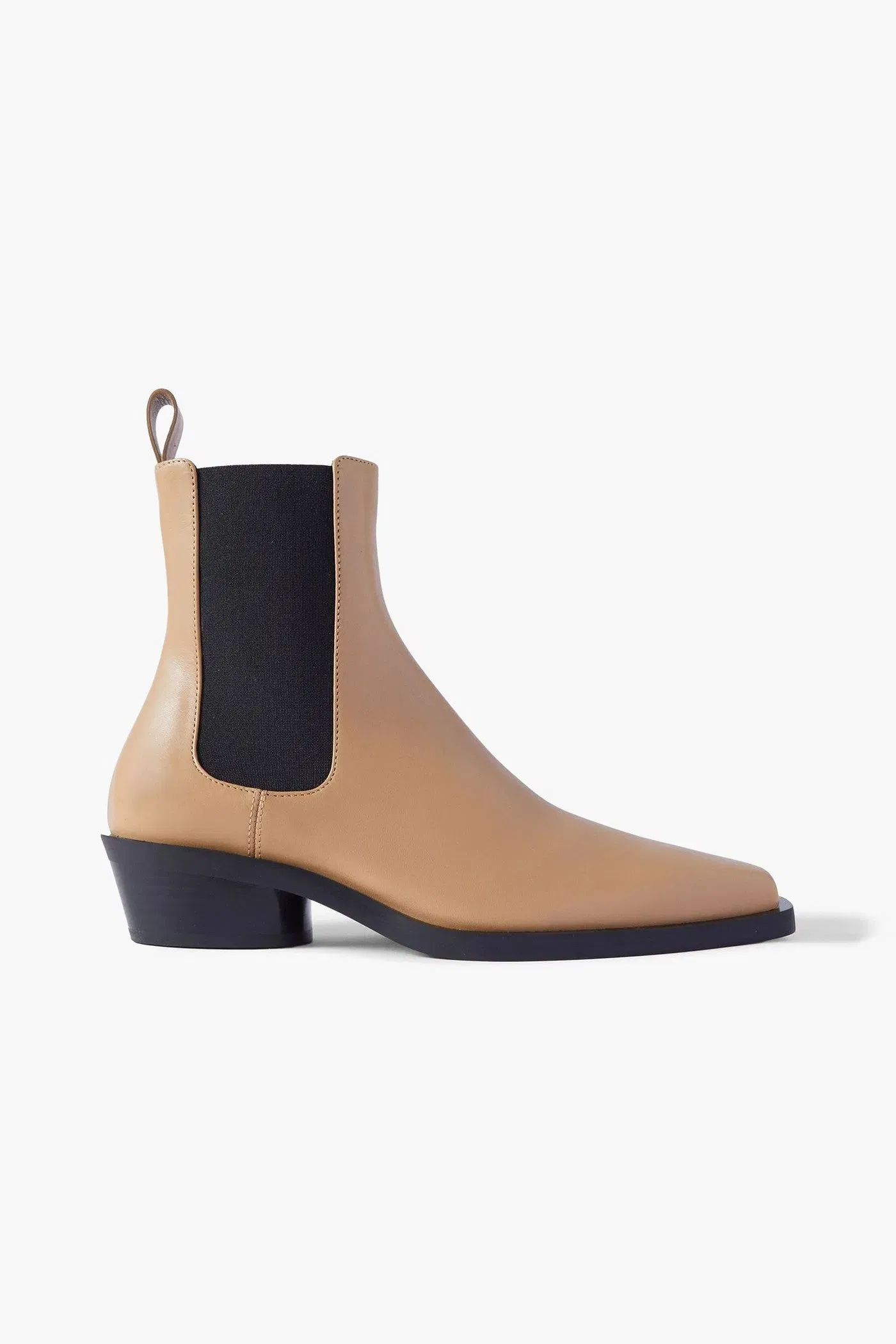 Proenza Schouler Bronco Leather Chelsea Boots Neutral Women's