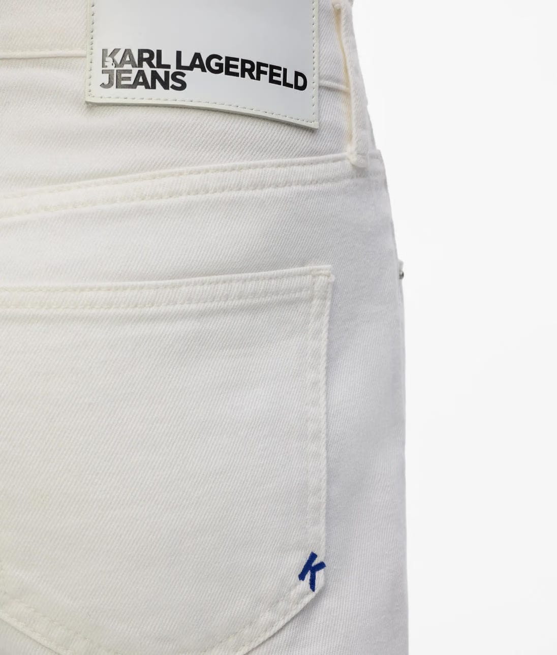 KarlLagerfeld Box Logo Camera Bag Egret