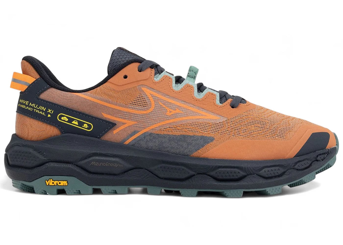 Mizuno Wave Mujin 11 Sunburn Autumn Sunset Granite