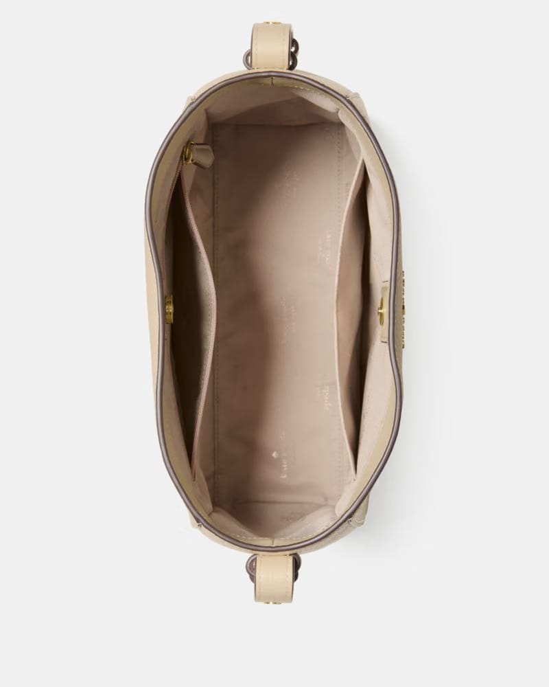 KateSpade Juliette Medium Bucket Bag Light Sand