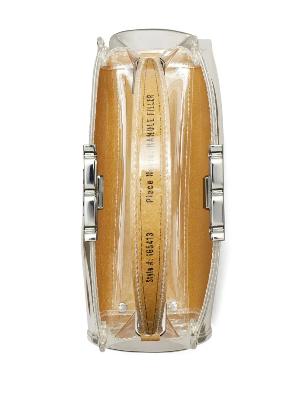 Eleanor Clear mini satchel bag