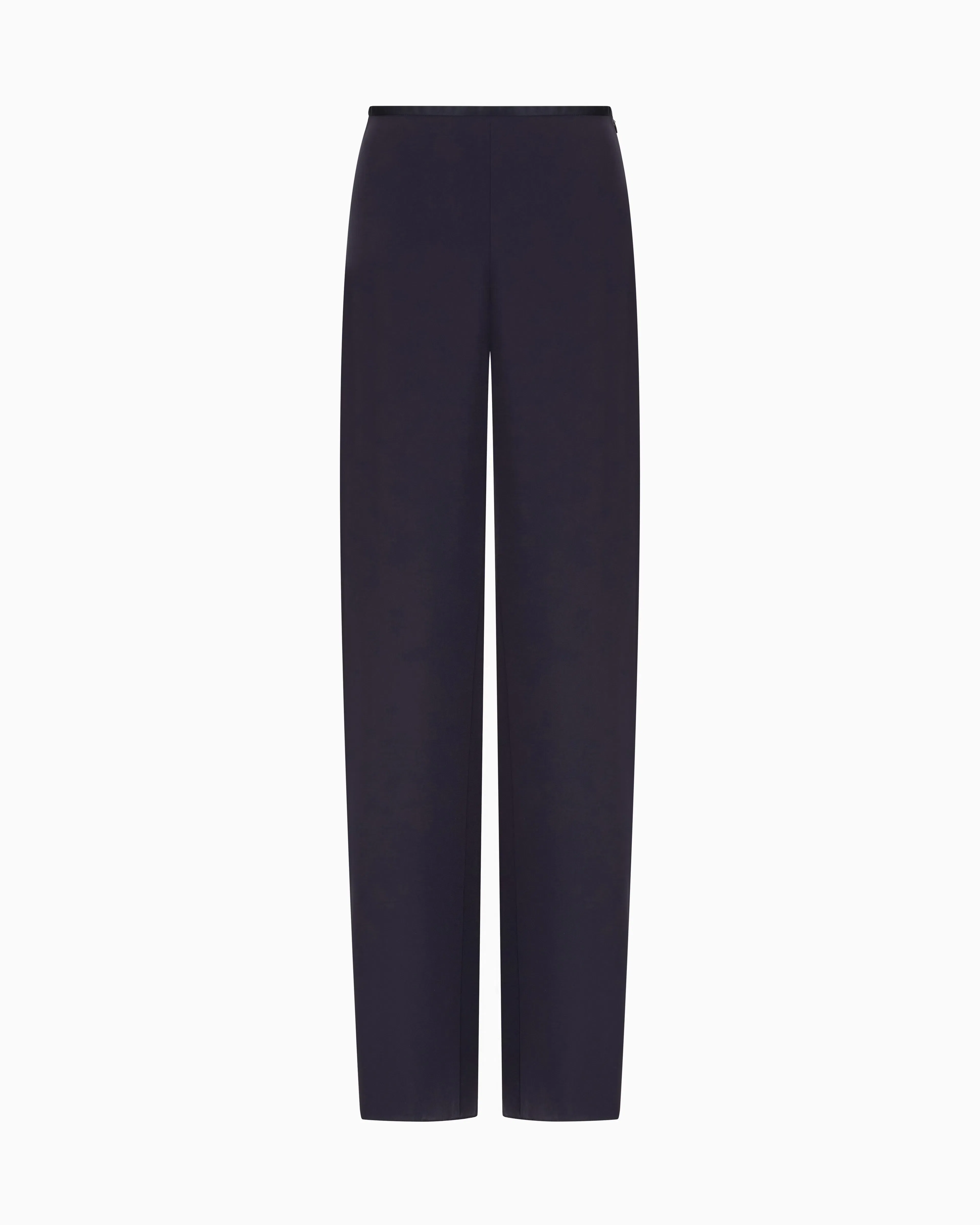 Emporio Armani Techno cady palazzo trousers
