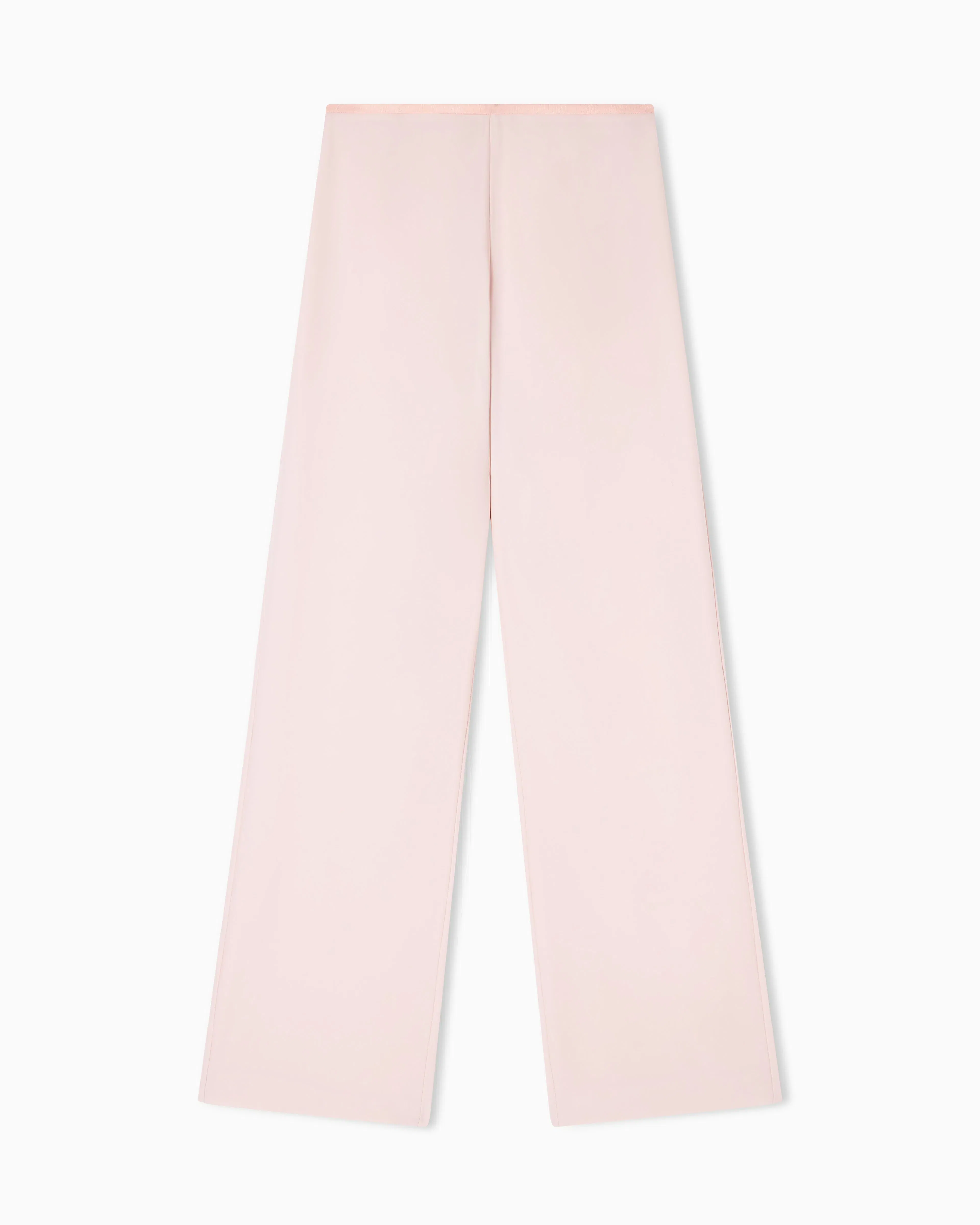 Emporio Armani Techno cady palazzo trousers