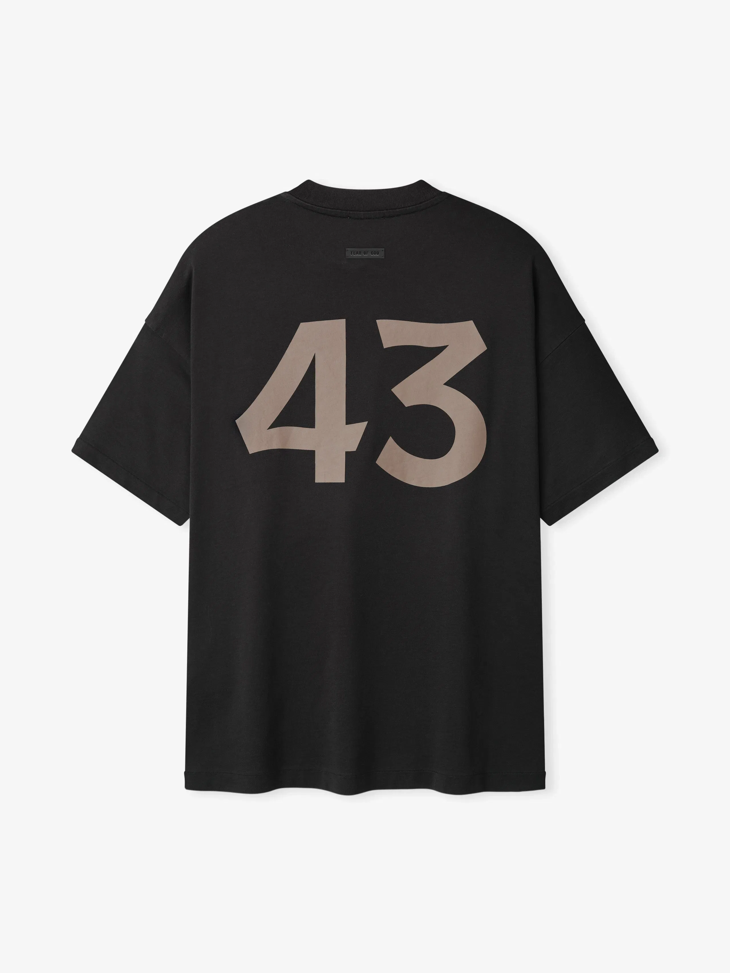 Essentials Cotton Rayon 43 T-Shirt Black