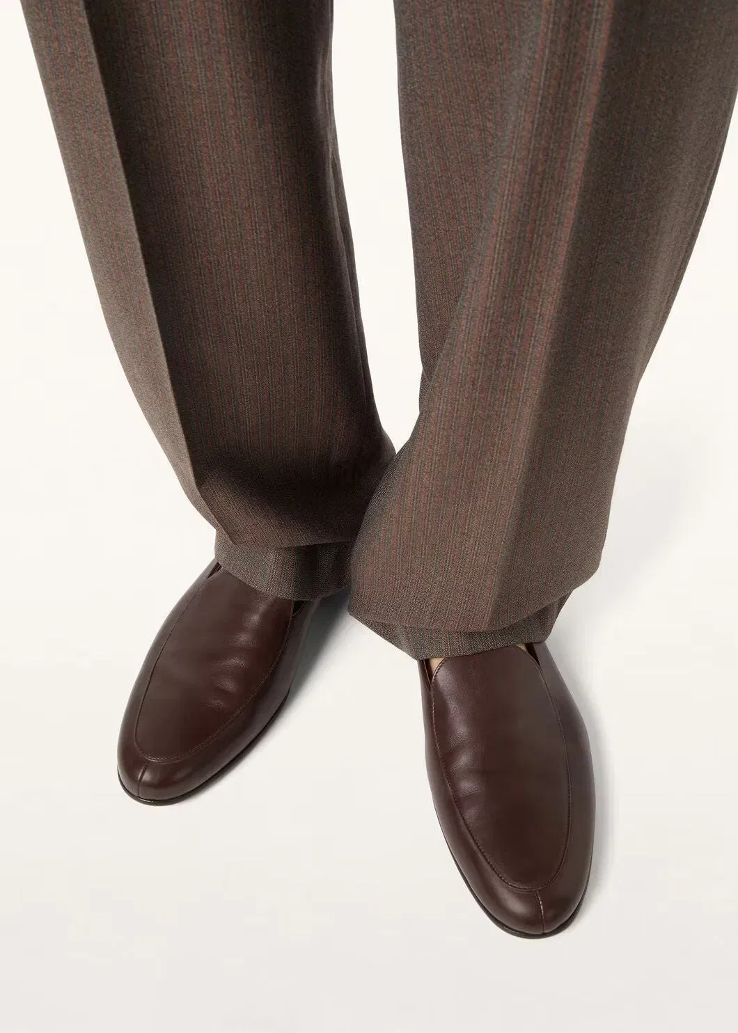 LoroPiana Anton Classic Walk Loafer French Coffee