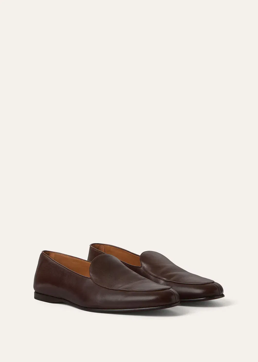 LoroPiana Anton Classic Walk Loafer French Coffee