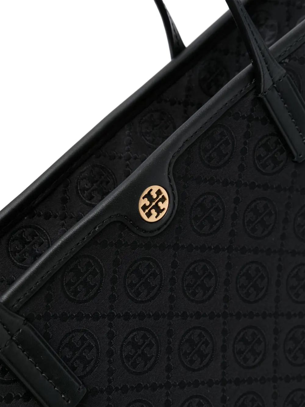T Monogram zip tote bag