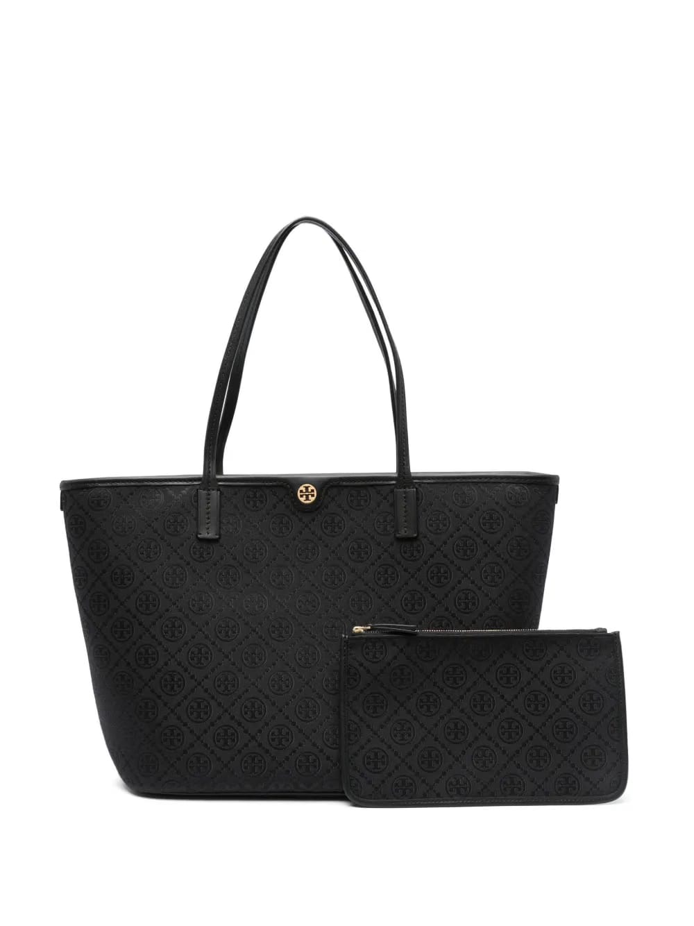 T Monogram zip tote bag