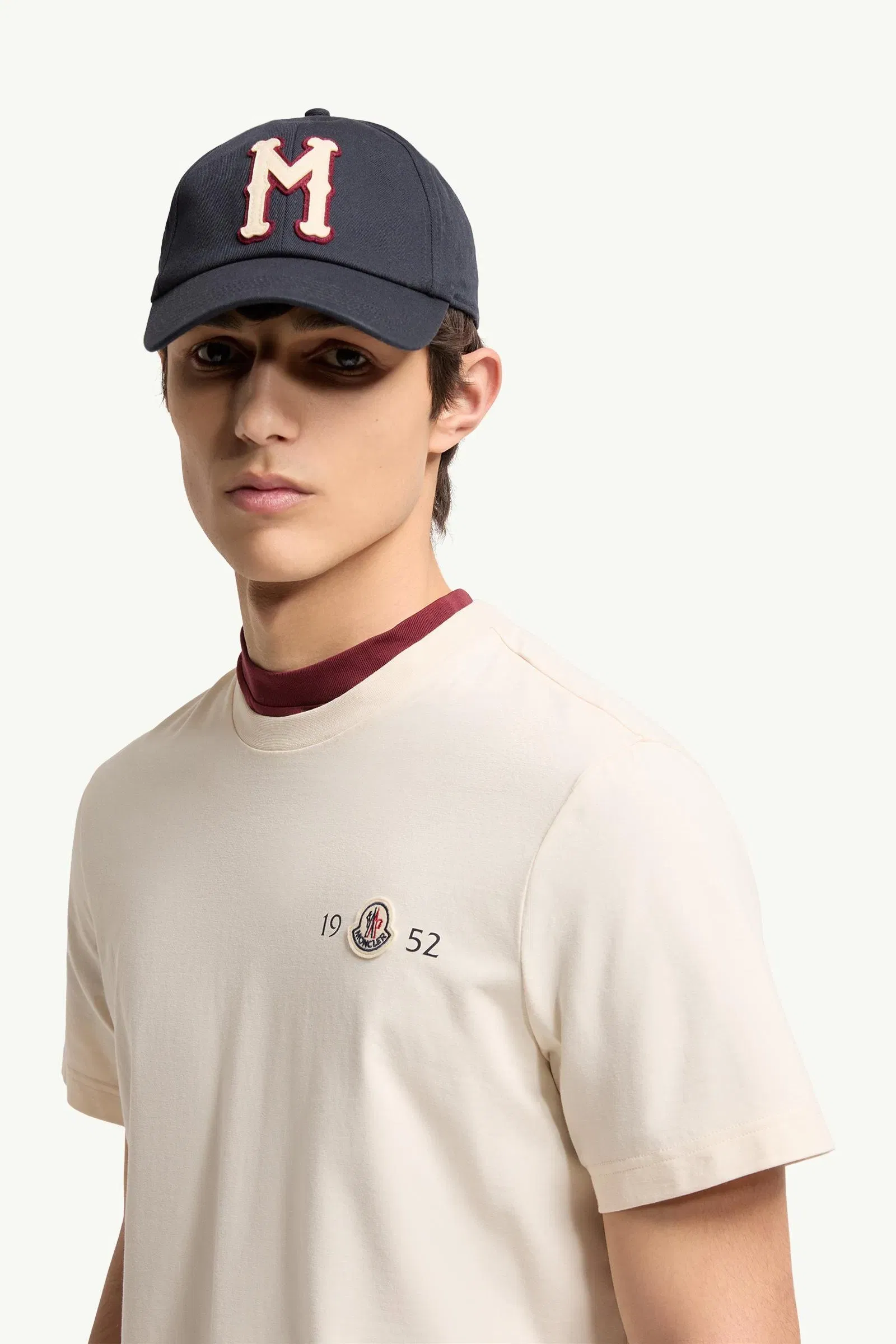 Moncler Logo Cotton T-Shirt White White