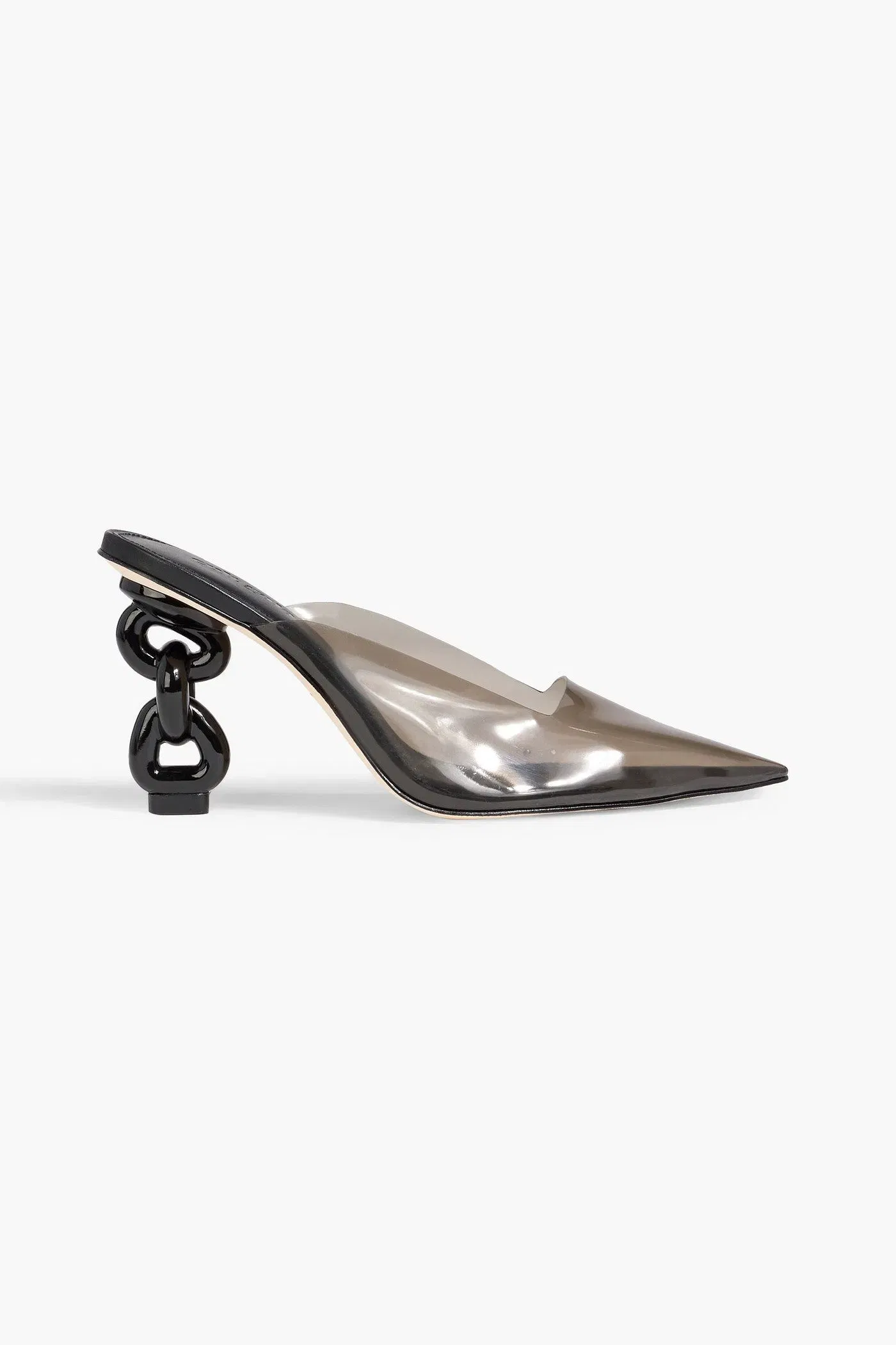 Cult Gaia Carmen Pvc Mules Black Women's