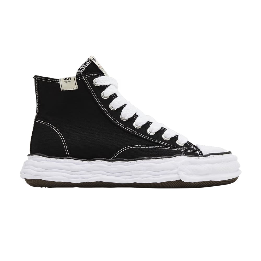 Maison Mihara Yasuhiro Peterson 23 Og Sole Canvas High Black White
