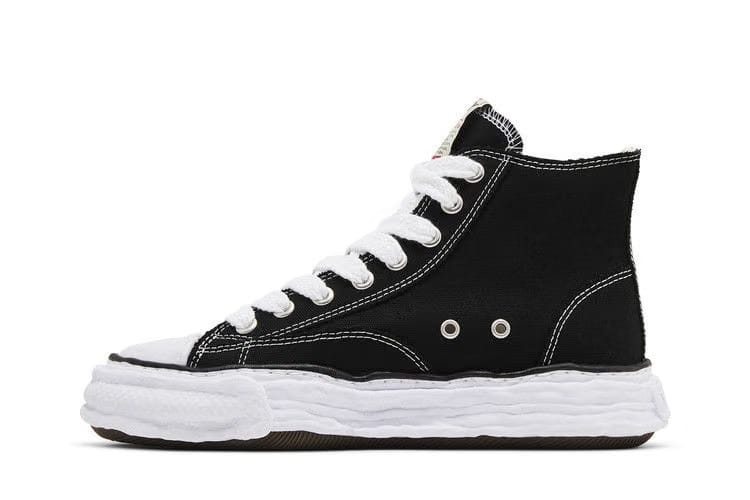 Maison Mihara Yasuhiro Peterson 23 Og Sole Canvas High Black White