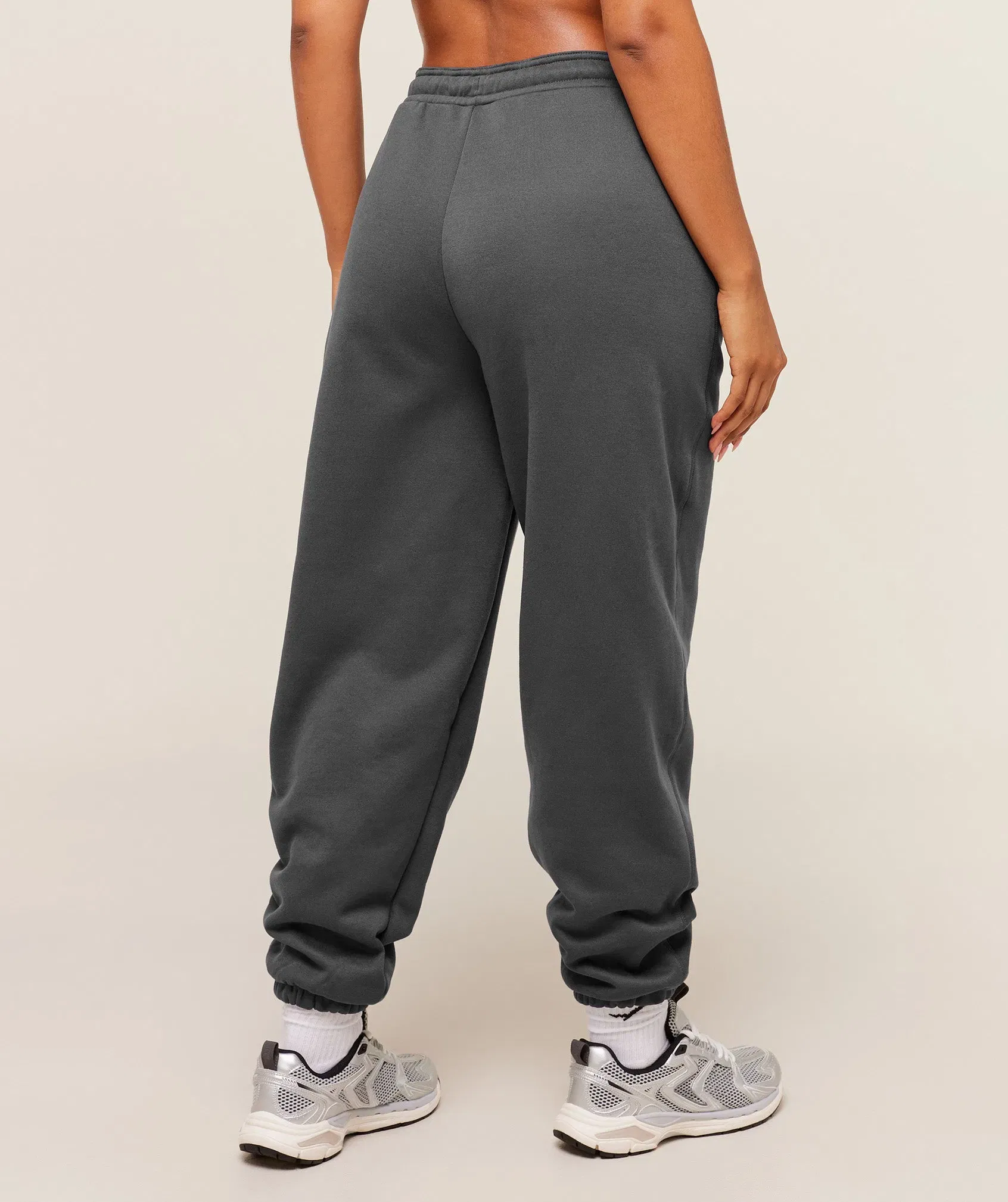 Women's Gymshark Cosy Luxe Cuffed Joggers Grey