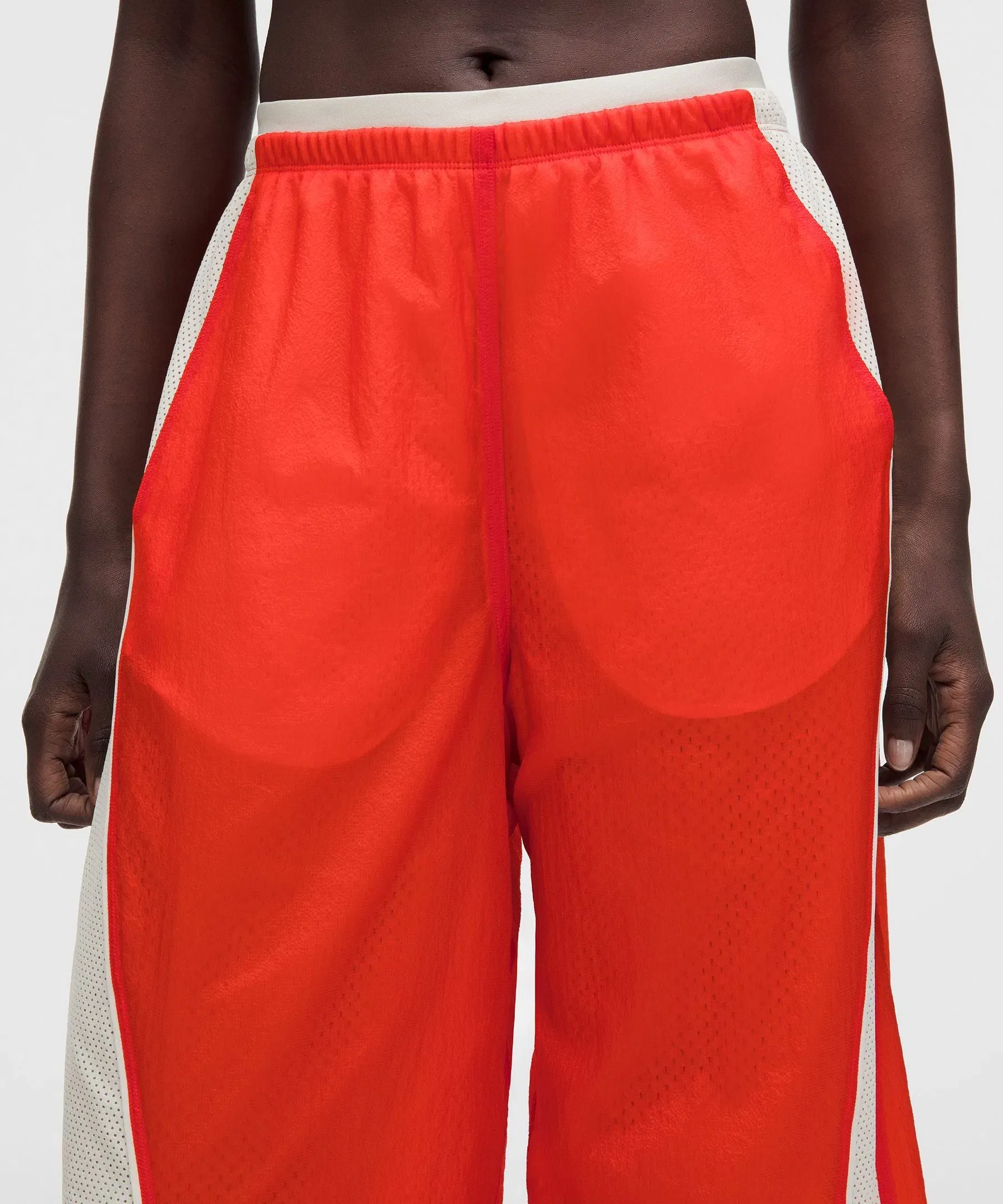 Lululemon License to Train Textured Nylon Mid-Rise Pant