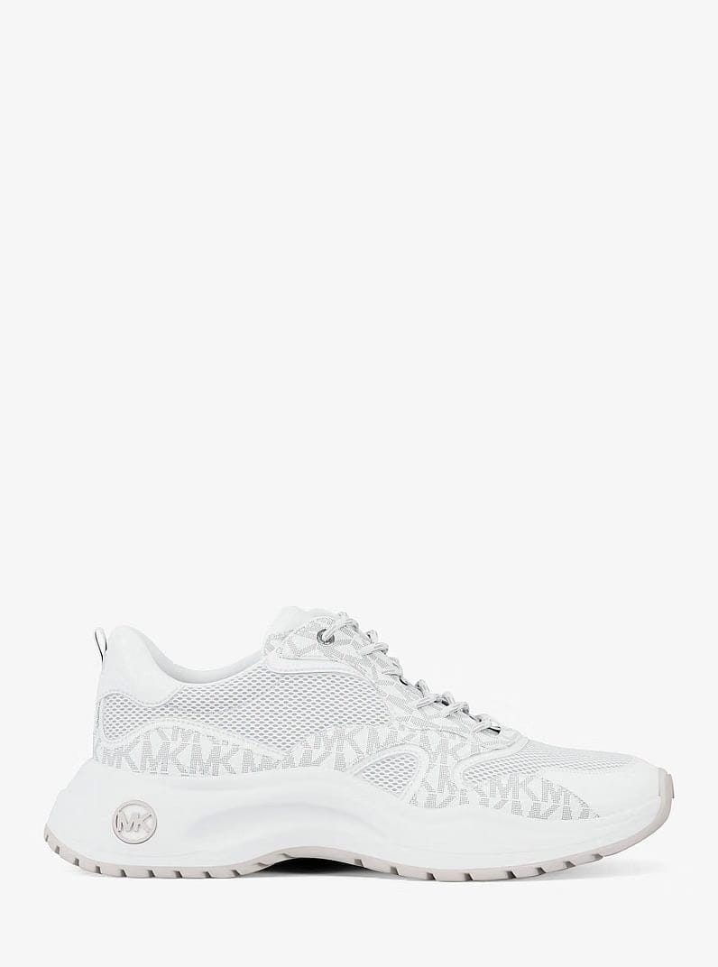 Michael Kors Levie Mixed-Media Trainer