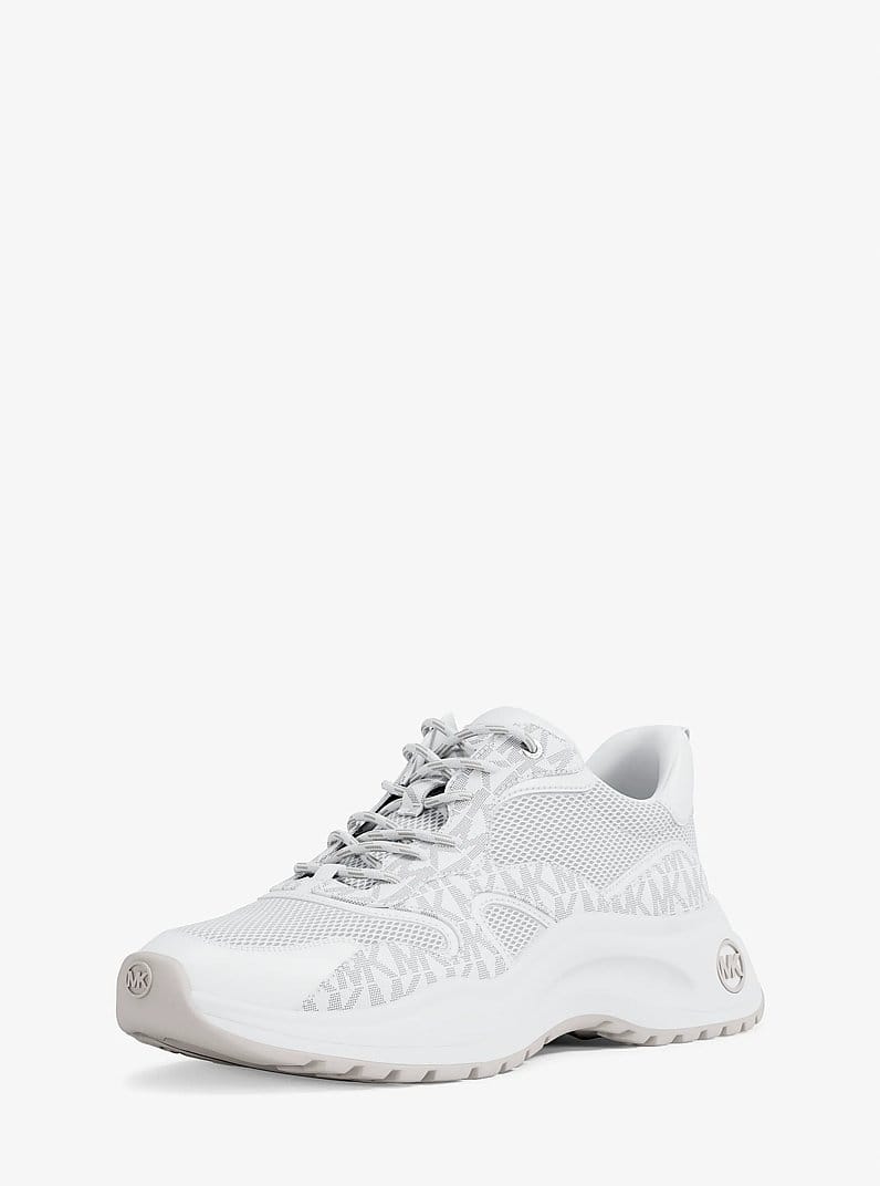 Michael Kors Levie Mixed-Media Trainer