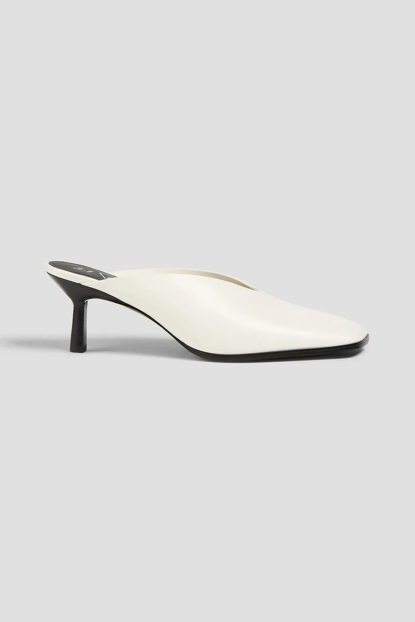 3.1 Phillip Lim Id Leather Mules Ecru Women's