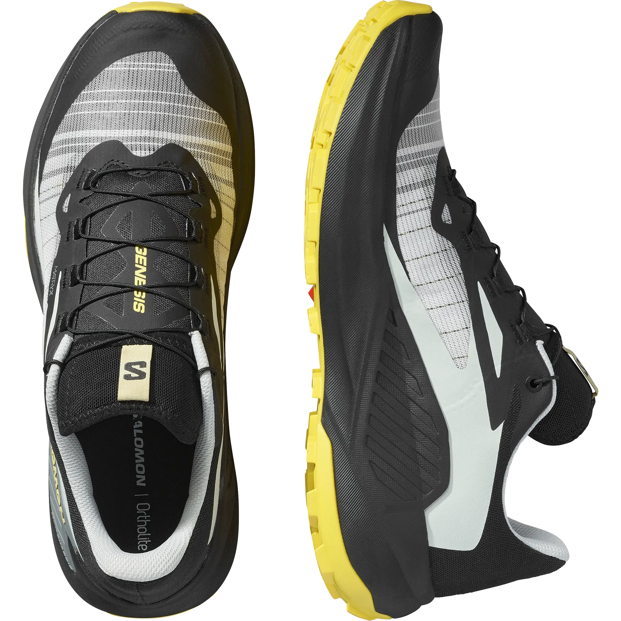 Salomon Genesis Trail Running Shoes Black