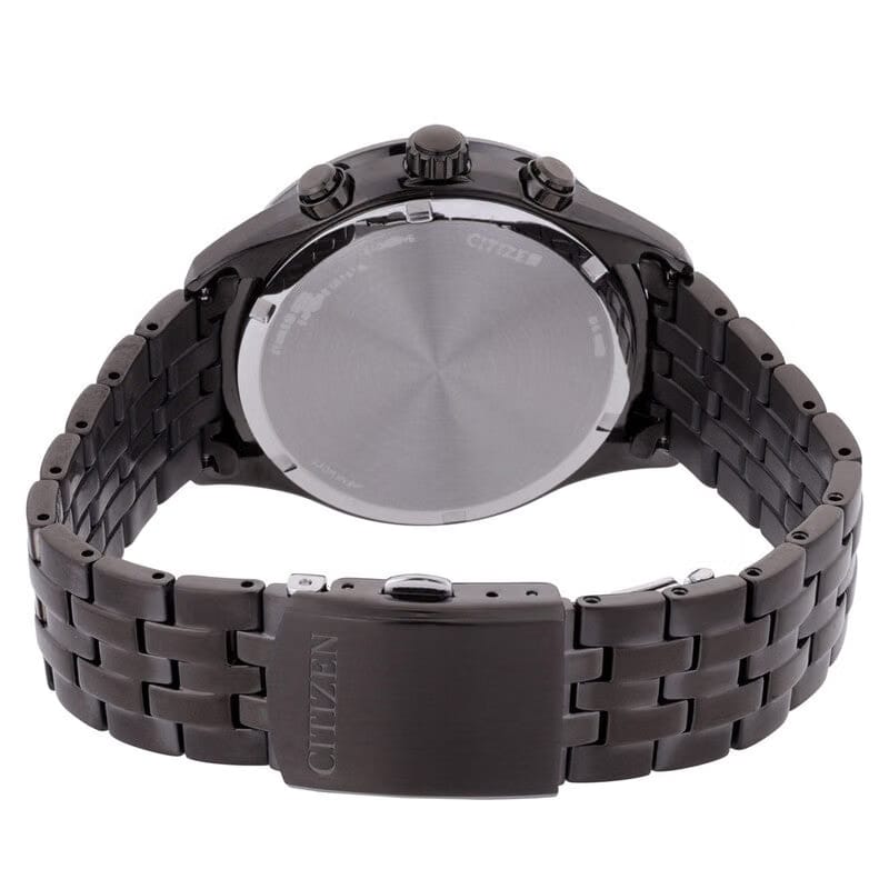 Citizen Chronograph Gmt Blue Dial Mens Watch