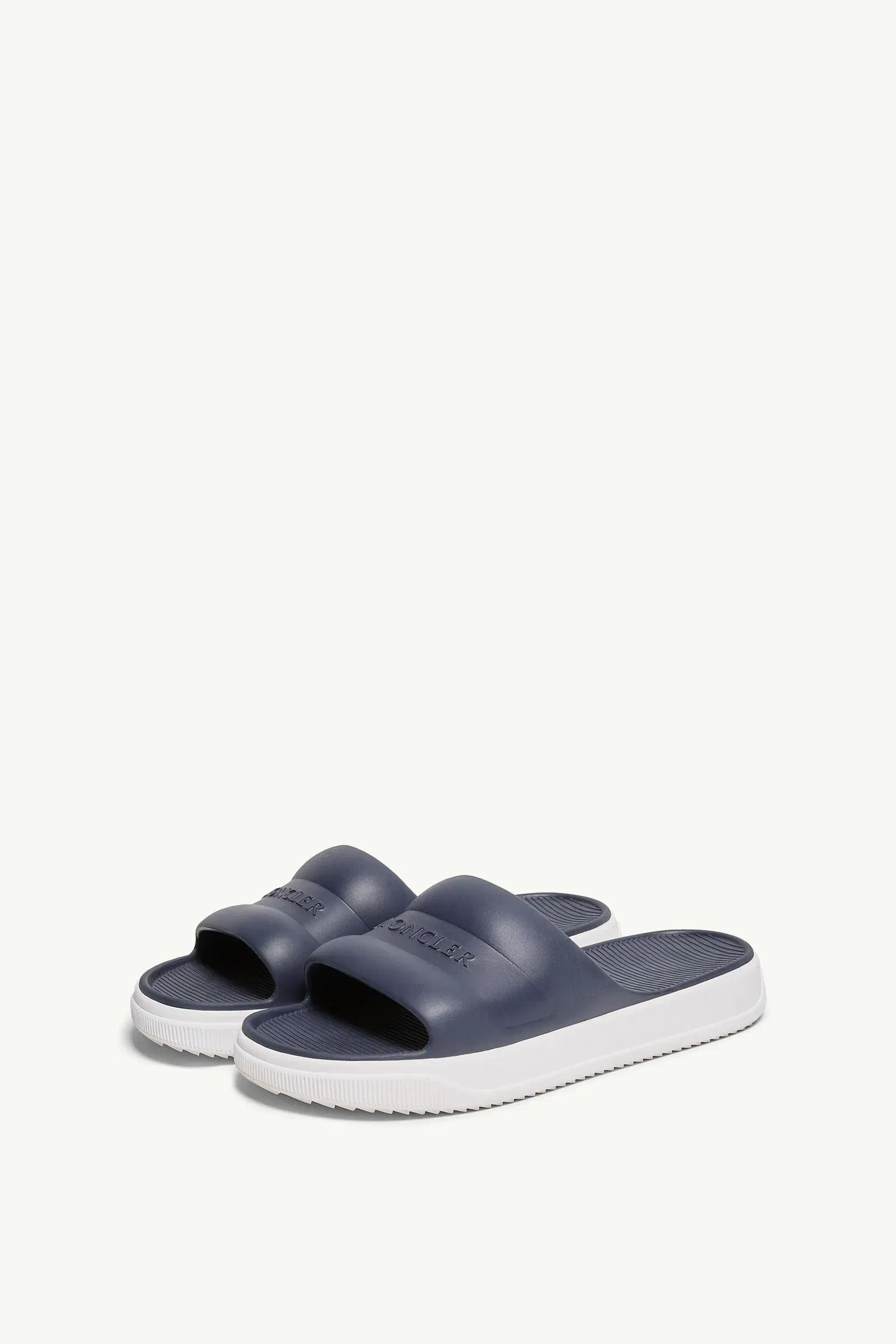 Moncler Moncler Altive Slides Navy Blue