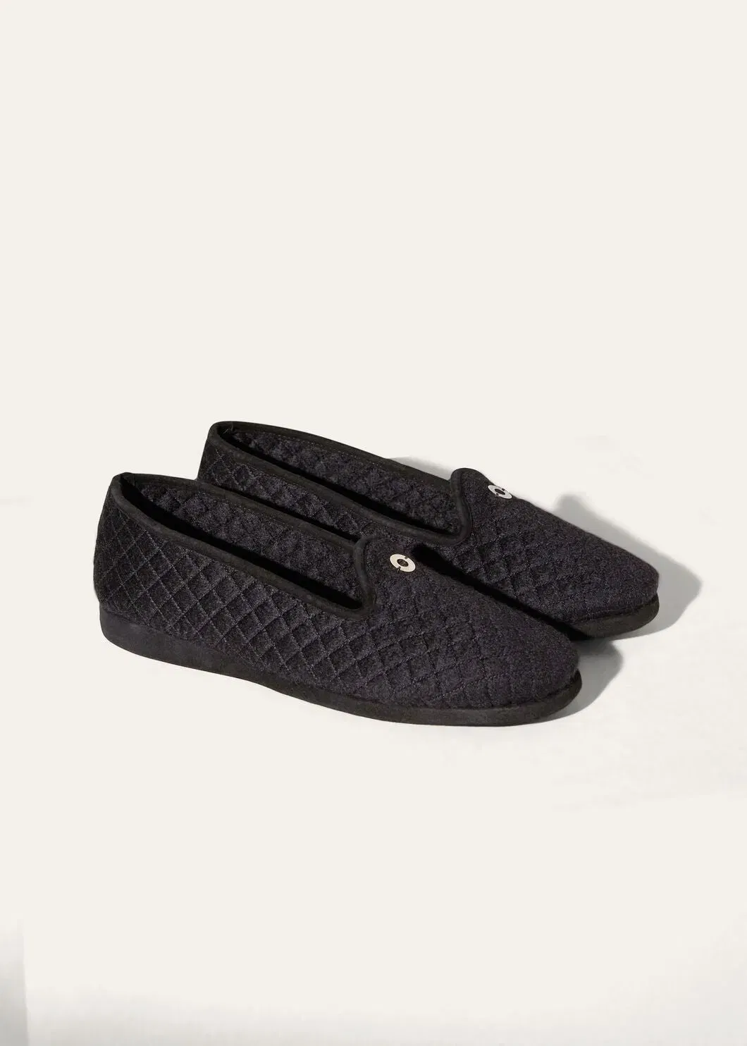 LoroPiana Classica Slipper Black