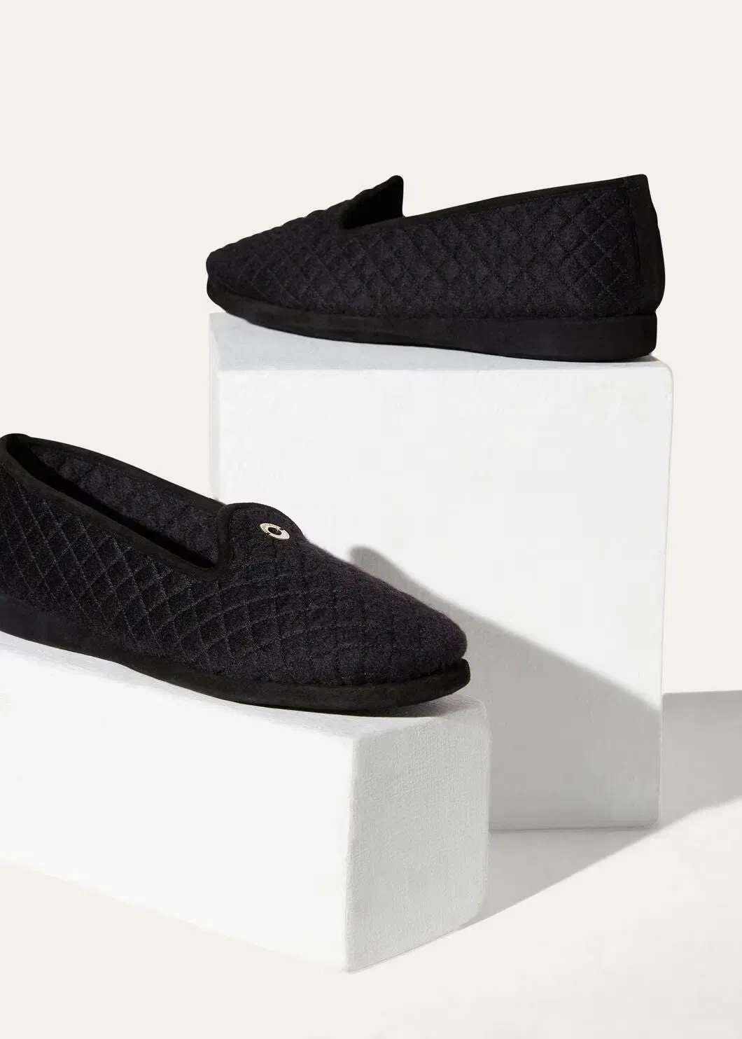 LoroPiana Classica Slipper Black