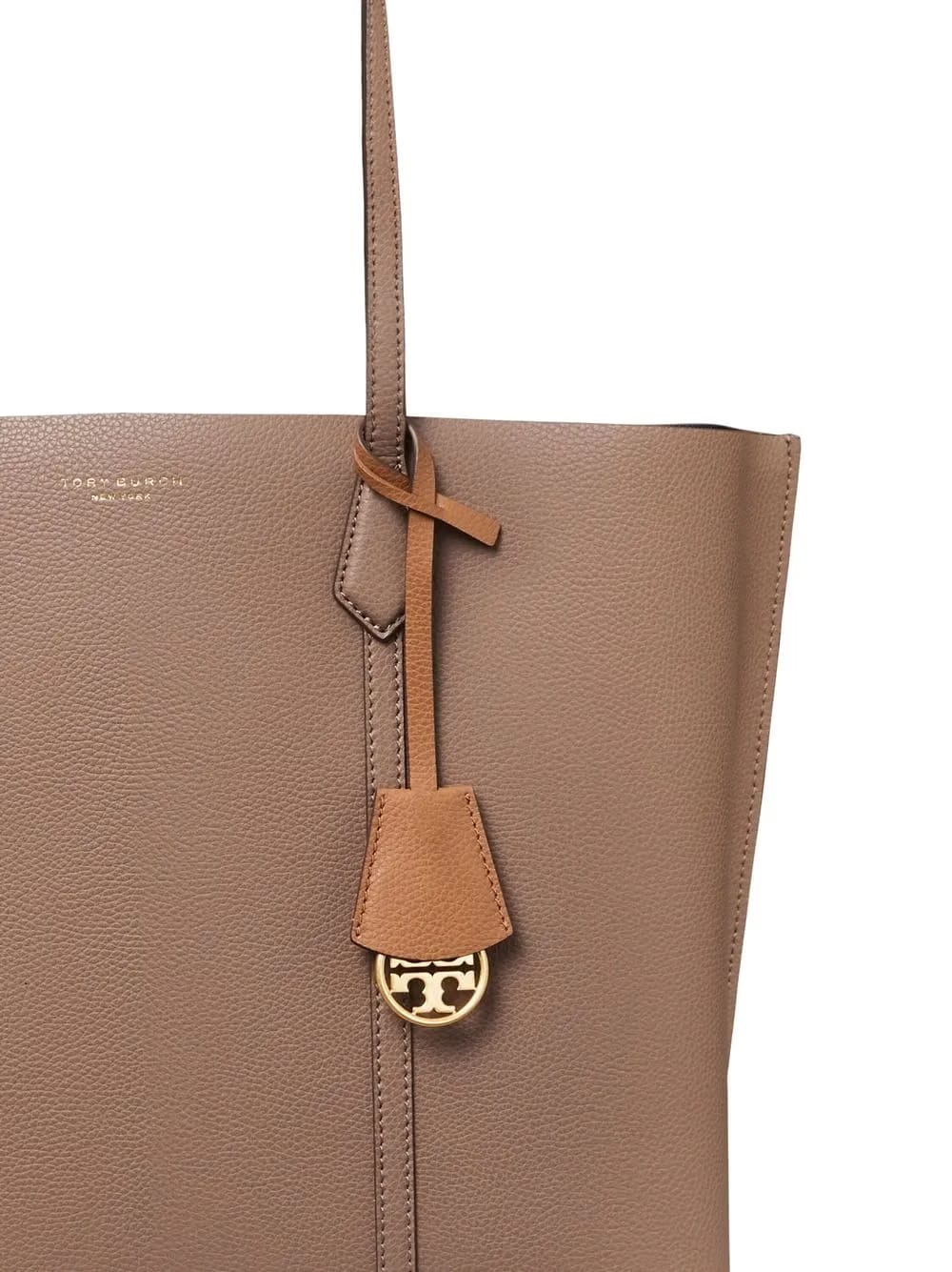 Perry leather tote bag