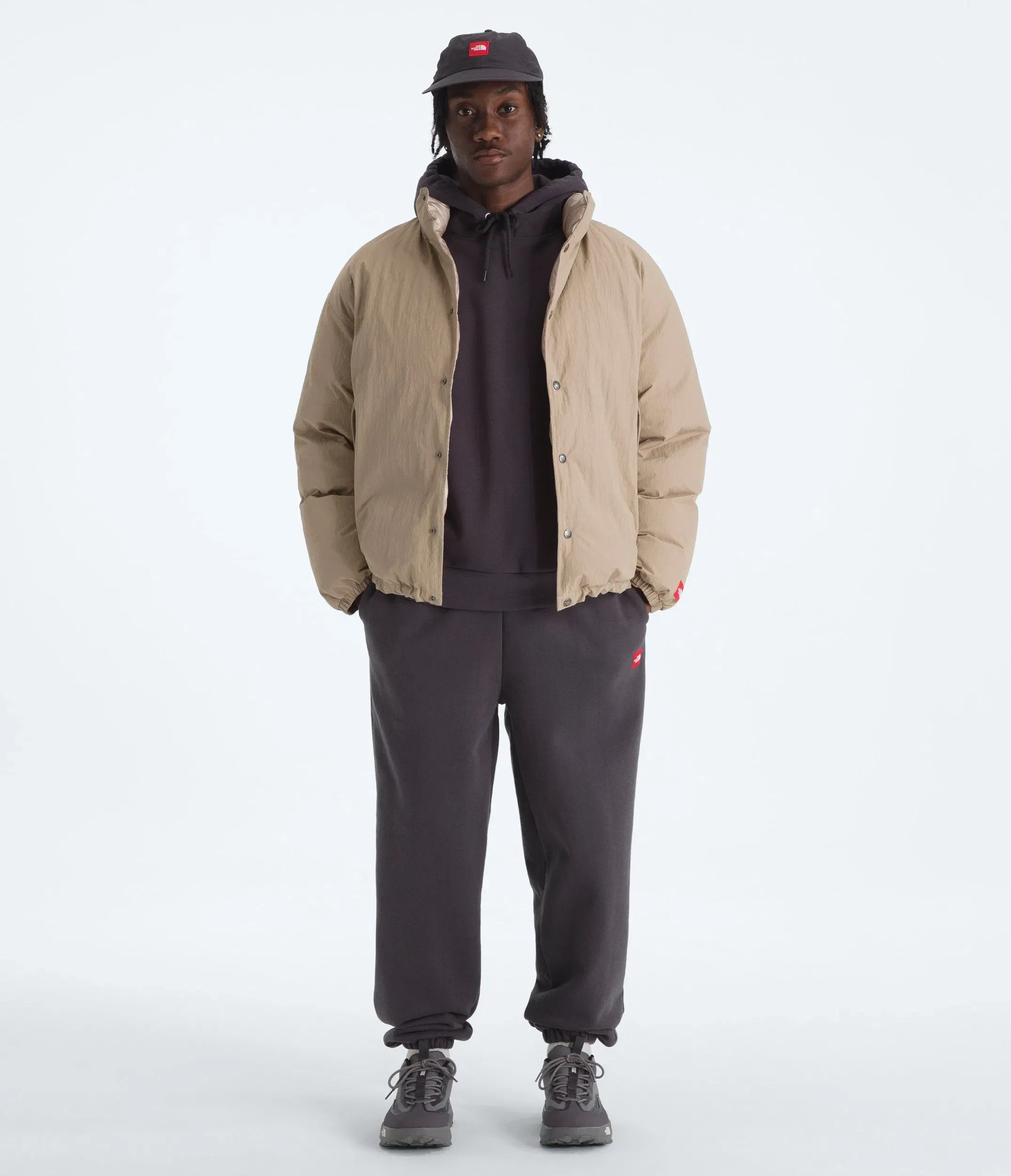 The North Face Men’s TNF™ Red Box Down Jacket Mushroom Grey
