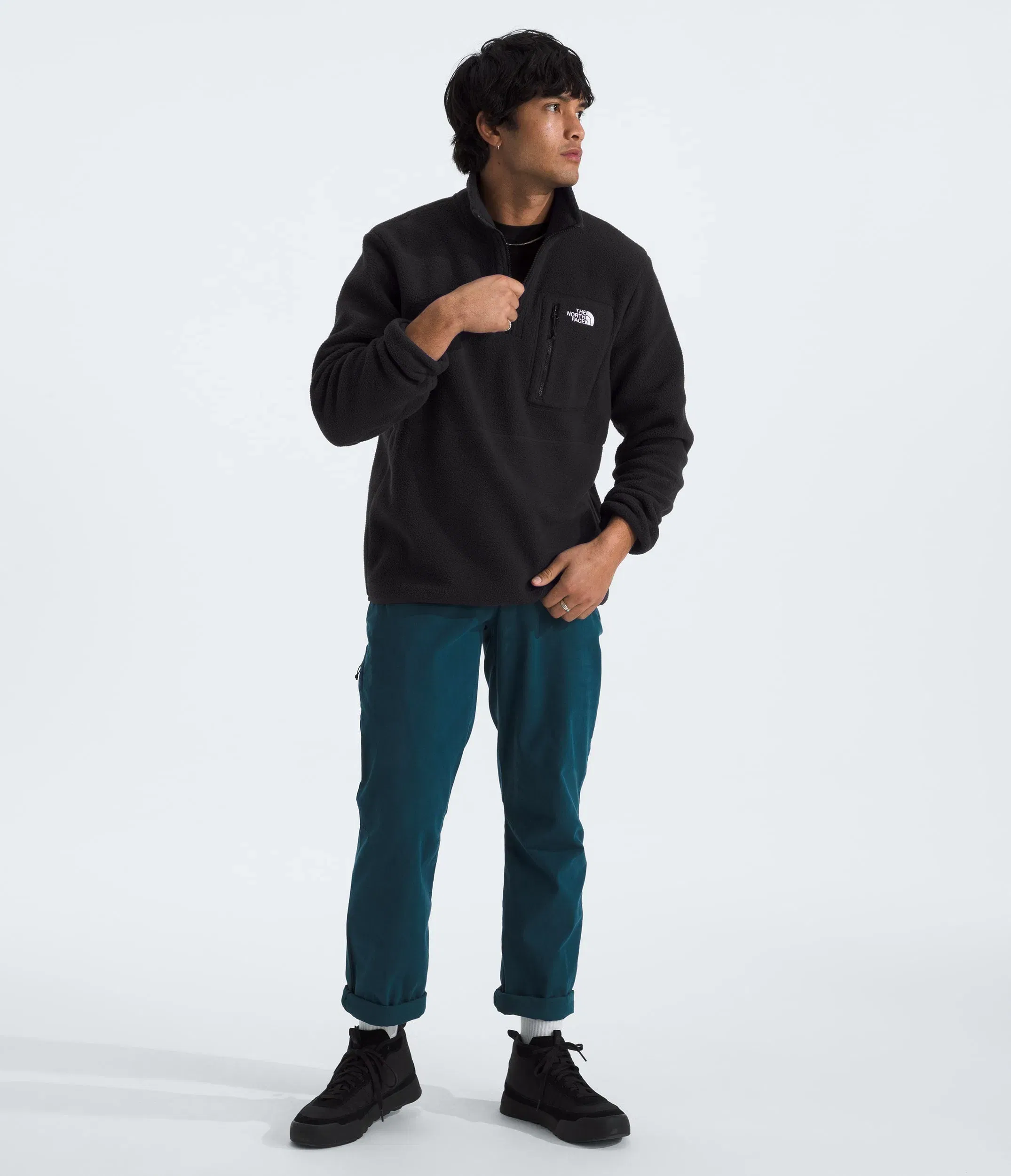 The North Face Men’s Yumiori ¼-Zip TNF Black