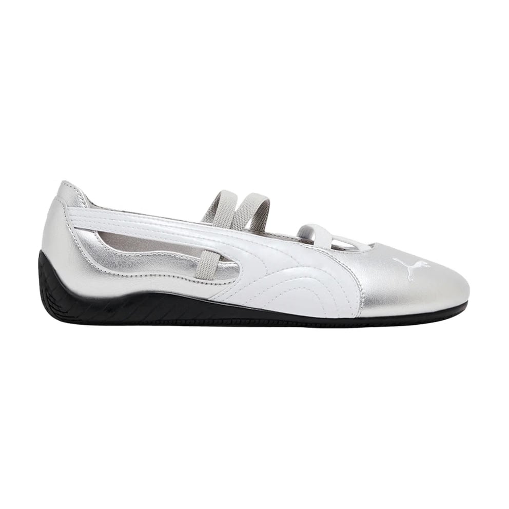 Puma Speedcat Ballet Women'S Metallic Shoes Puma Silver-Puma White