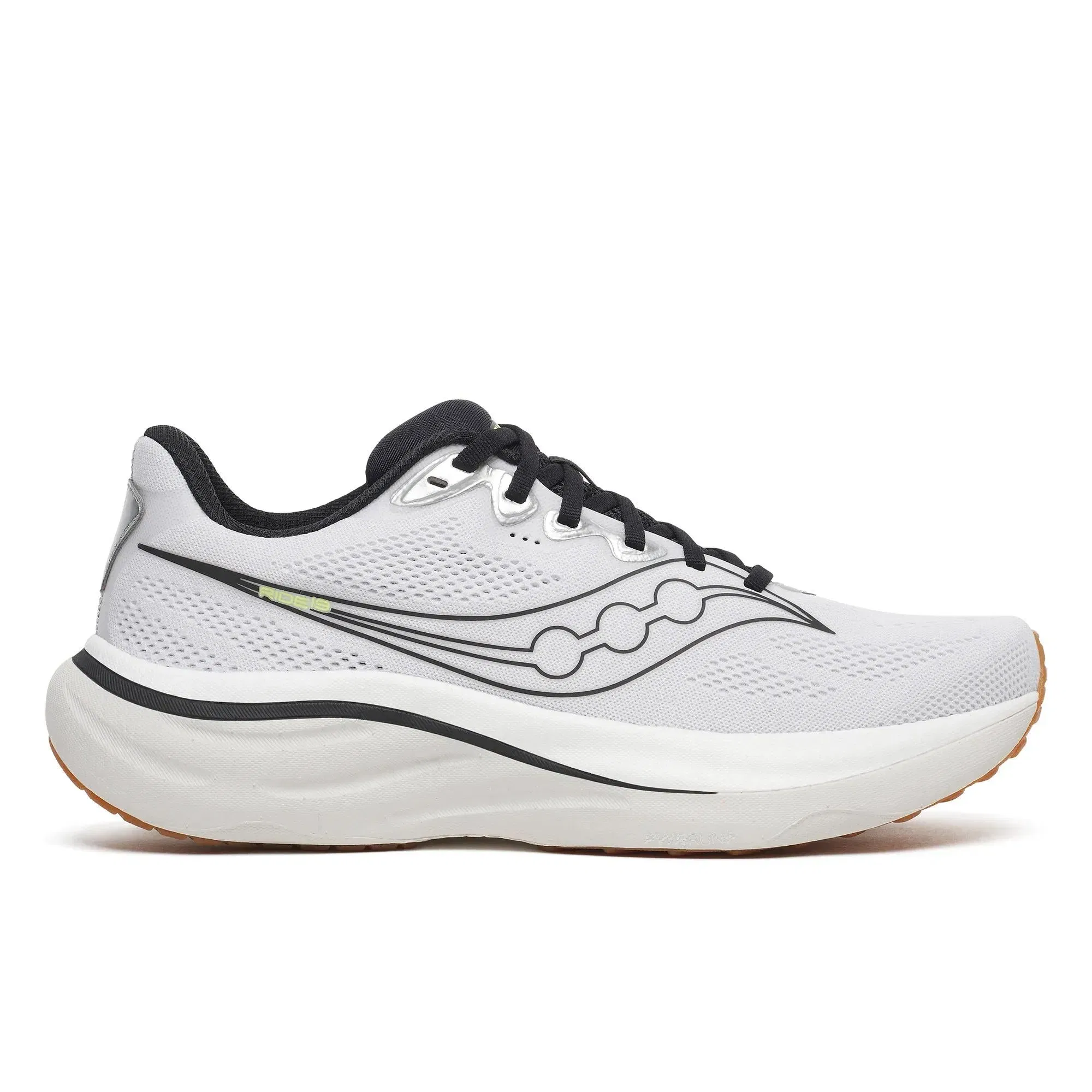 Saucony Men's Ride 19 White | Quartz
