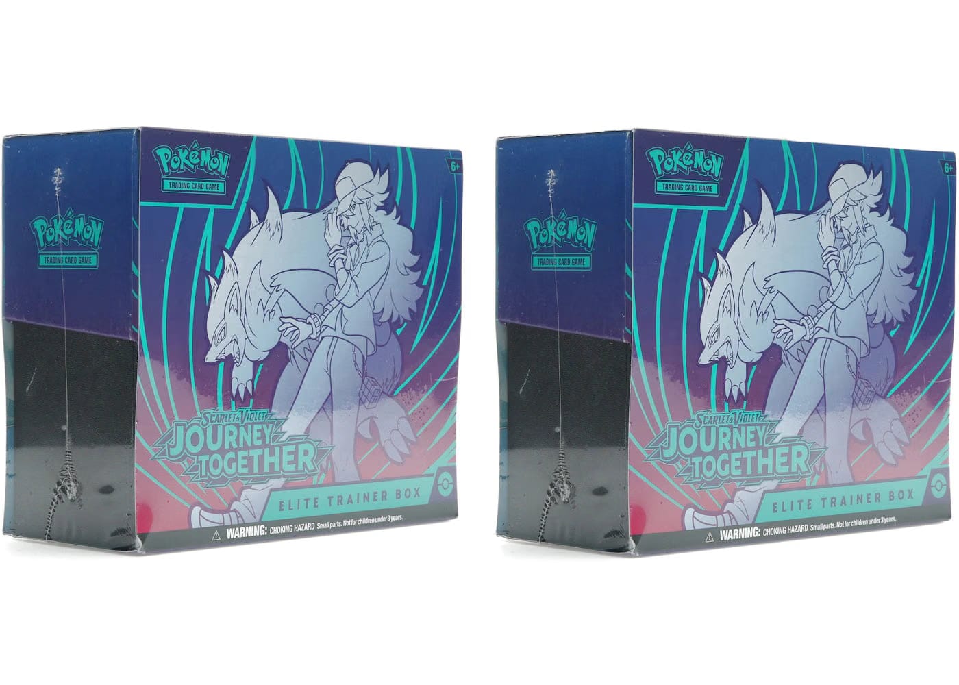 Pokemon Scarlet & Violet Journey Together Elite Trainer Box 2X Lot