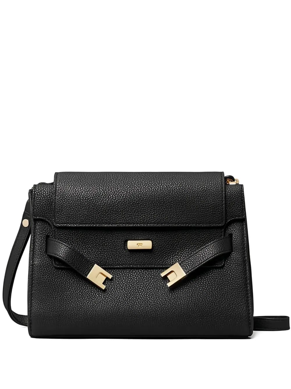 Lee Radziwill pebble-leather flap shoulder bag