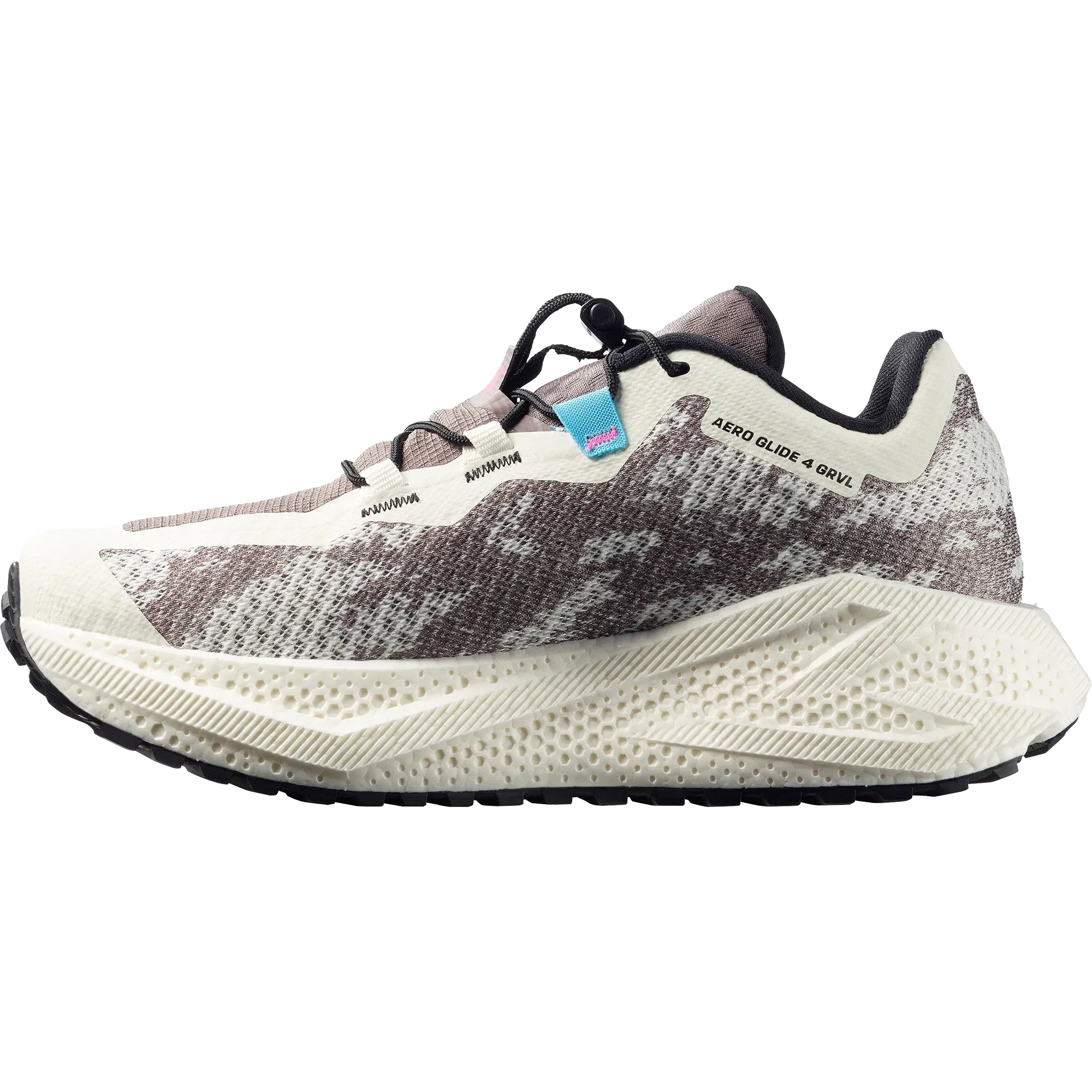 Salomon Aero Glide 4 Grvl Gravel Running Shoes Womens Vanilla Ice