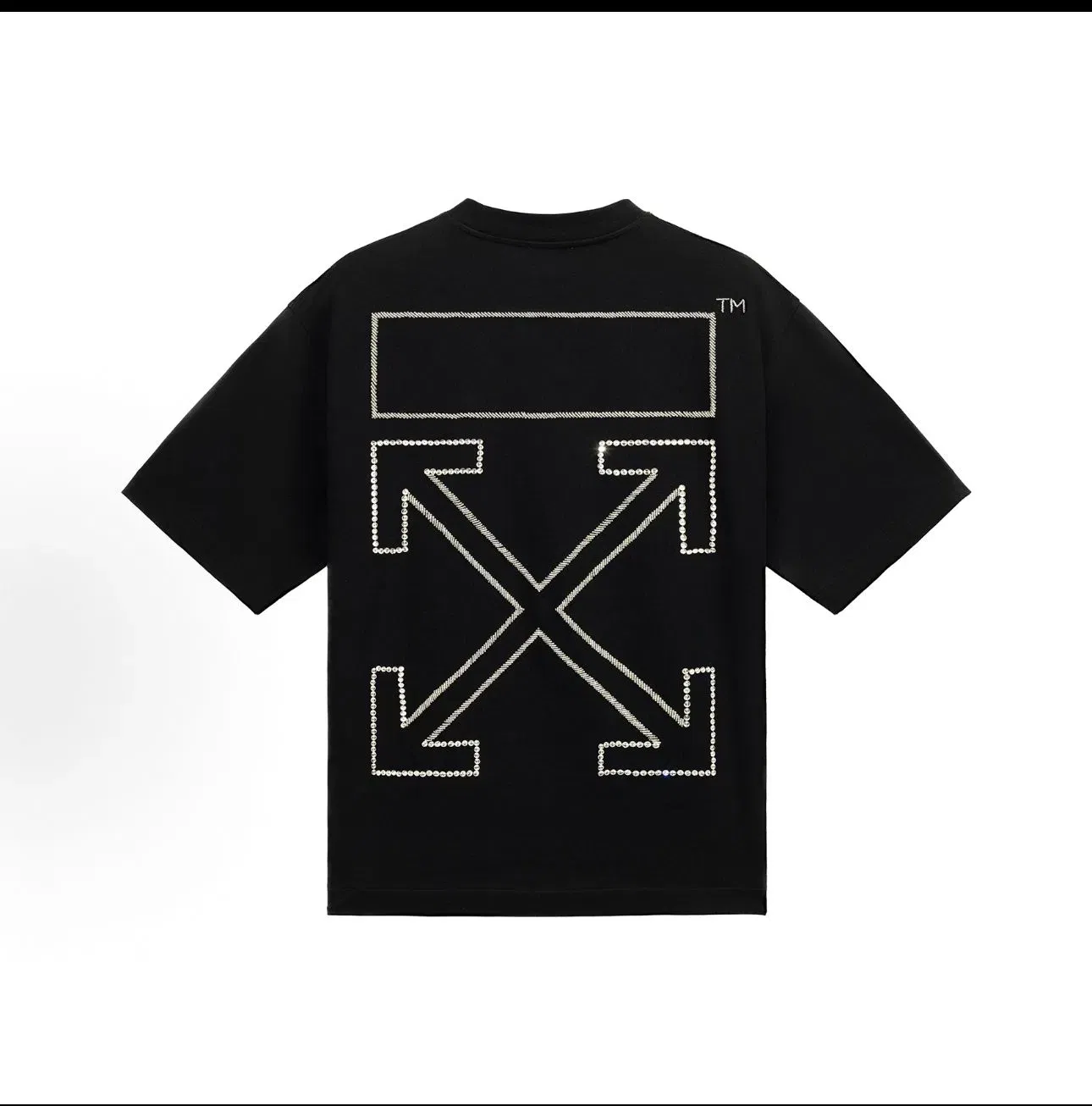 OFF-WHITE Embroidery Heavy Industry Embroidery Arrow Tee
