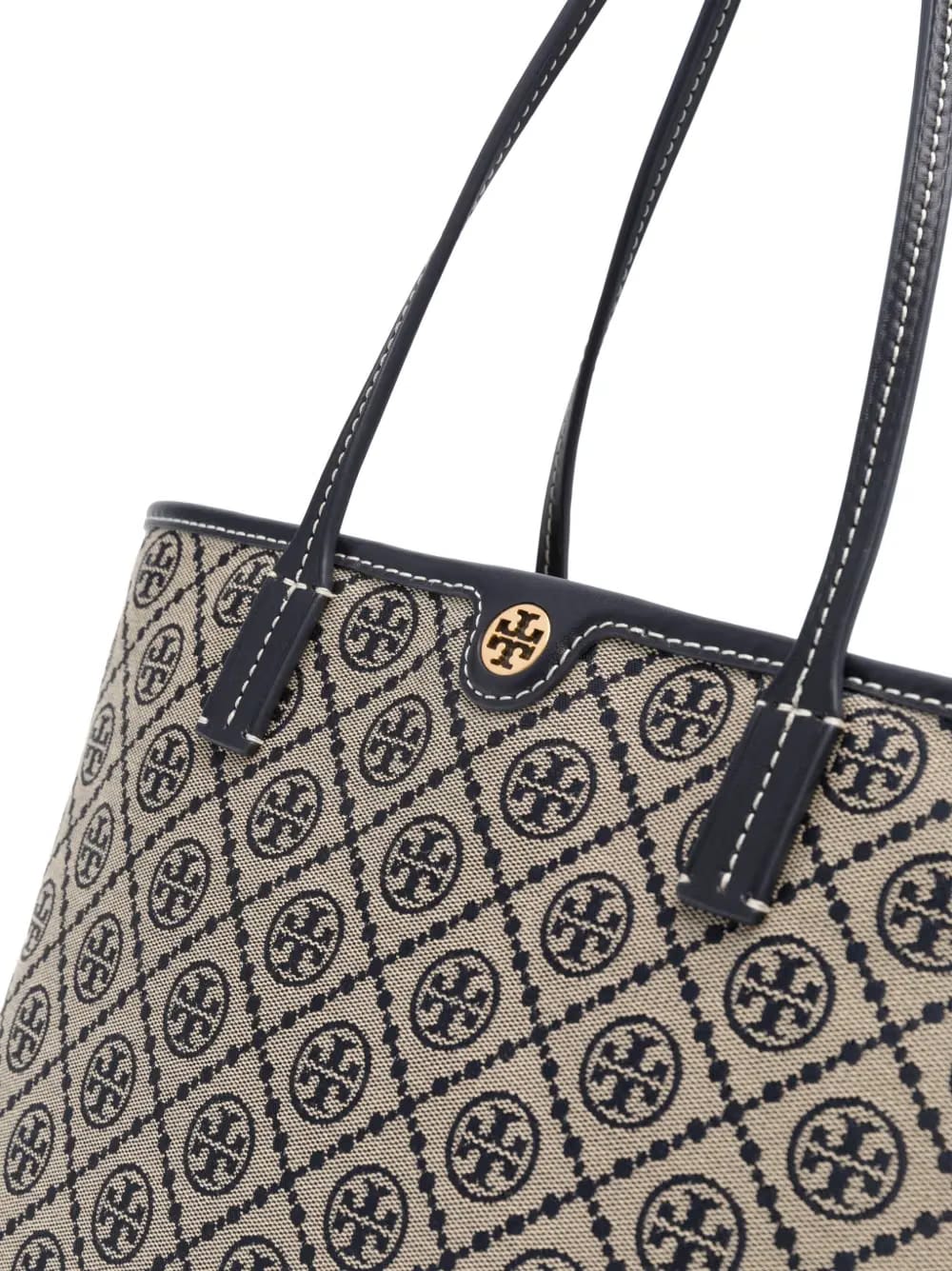 small T Monogram zip tote bag