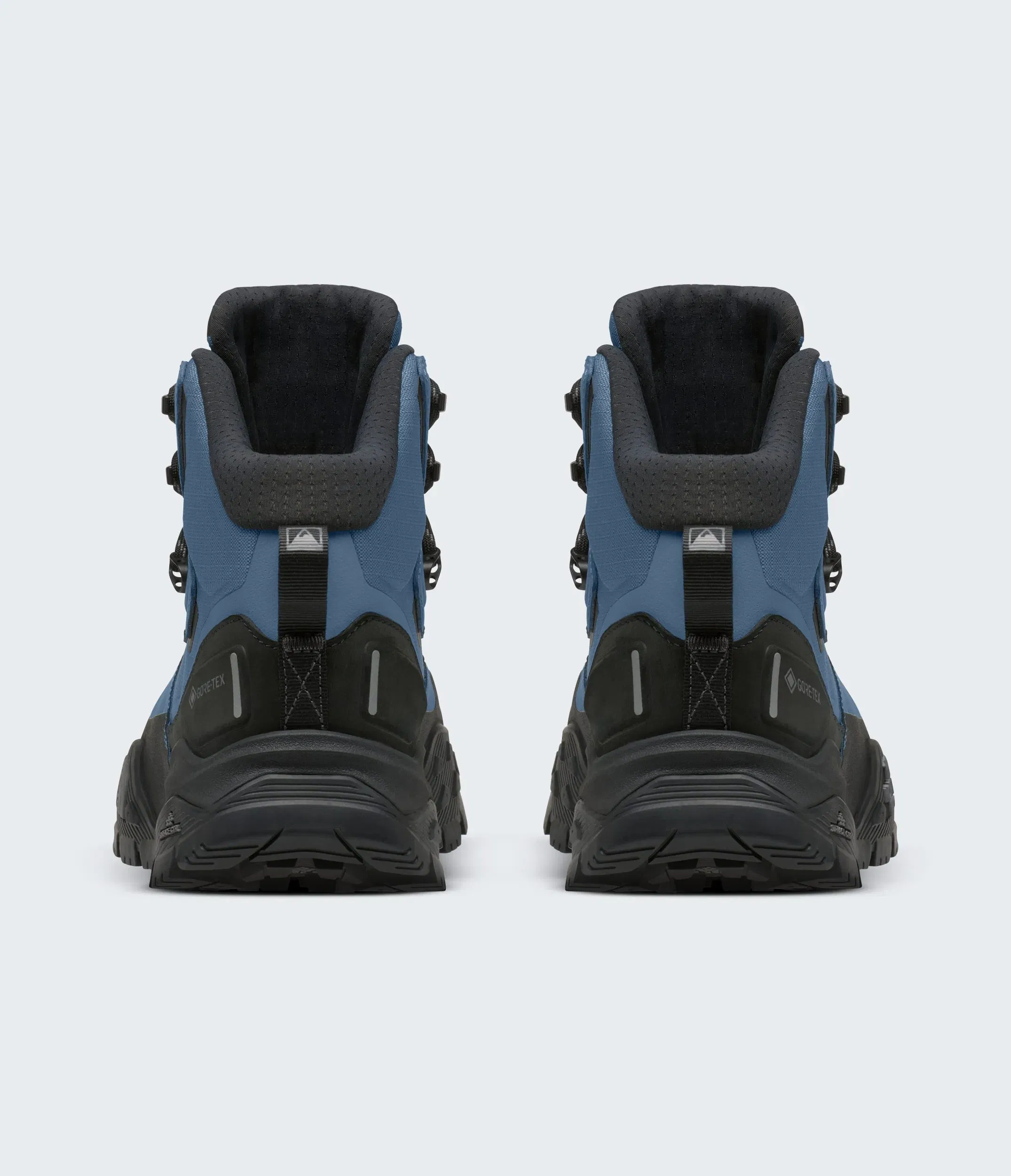 The North Face Mens Offtrail Hike Lt Mid Gore-Tex Boots Winslor Blue-Tnf Black Winslor Blue-Tnf Black
