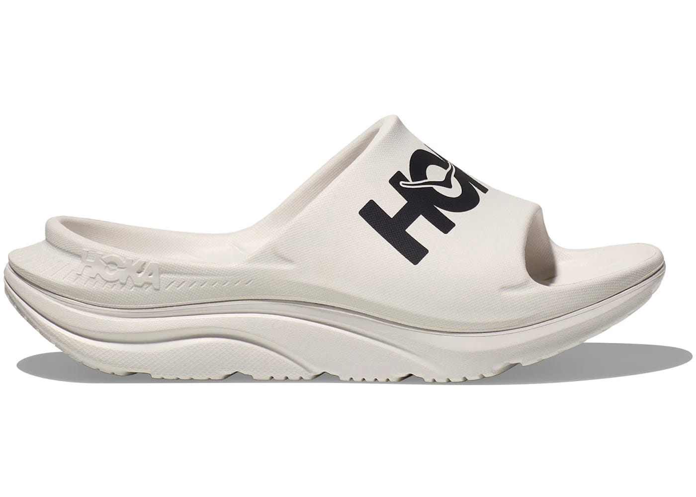 HOKA Ora Athletic Slide White Black