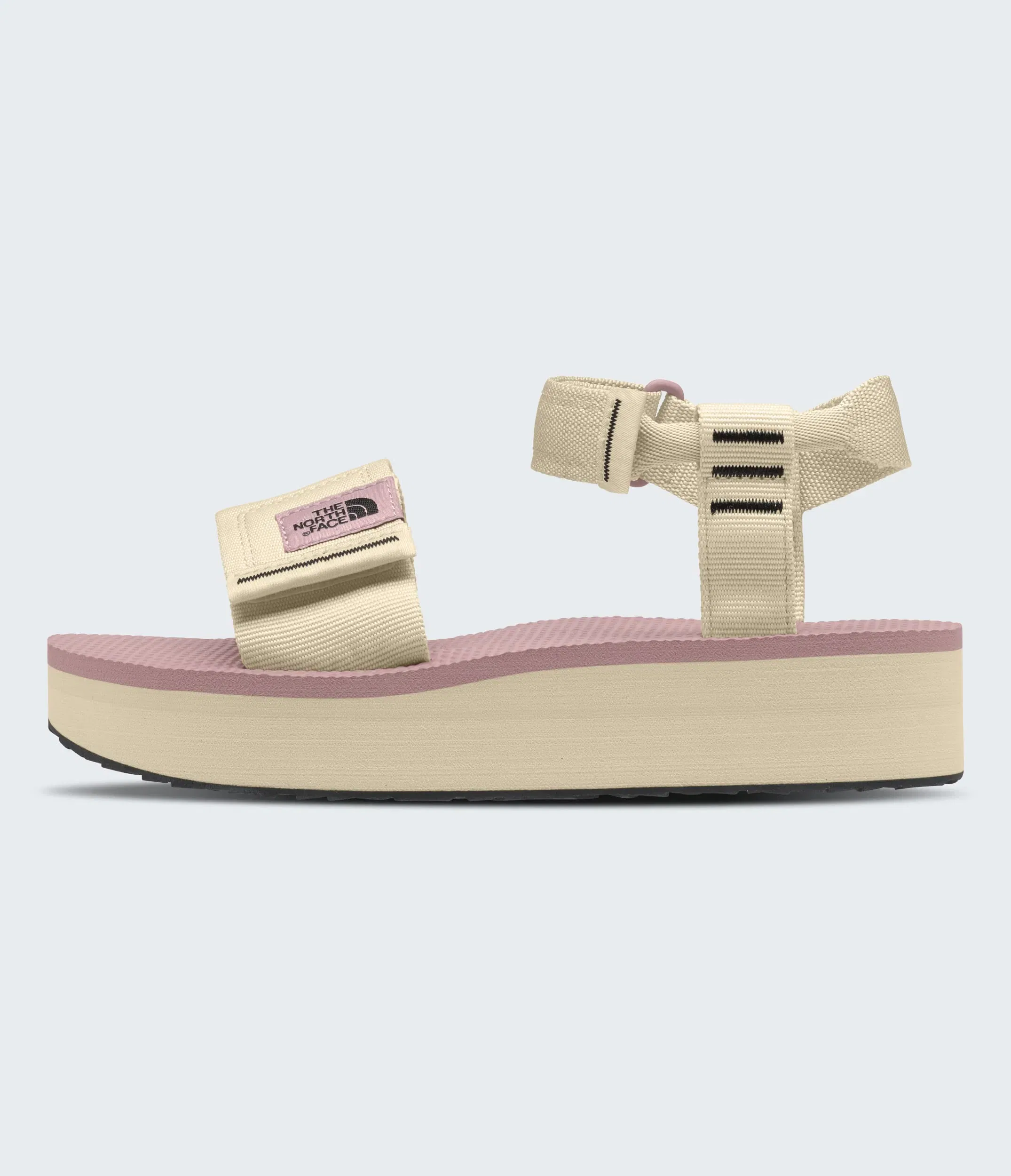 The North Face Womens Skeena Platform Sandals Desert Stone-Metal Pink Desert Stone-Metal Pink