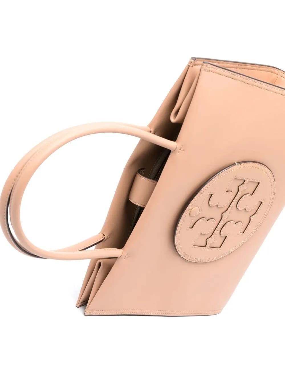 Camel synthetic leather Ella Bio small shopping bag