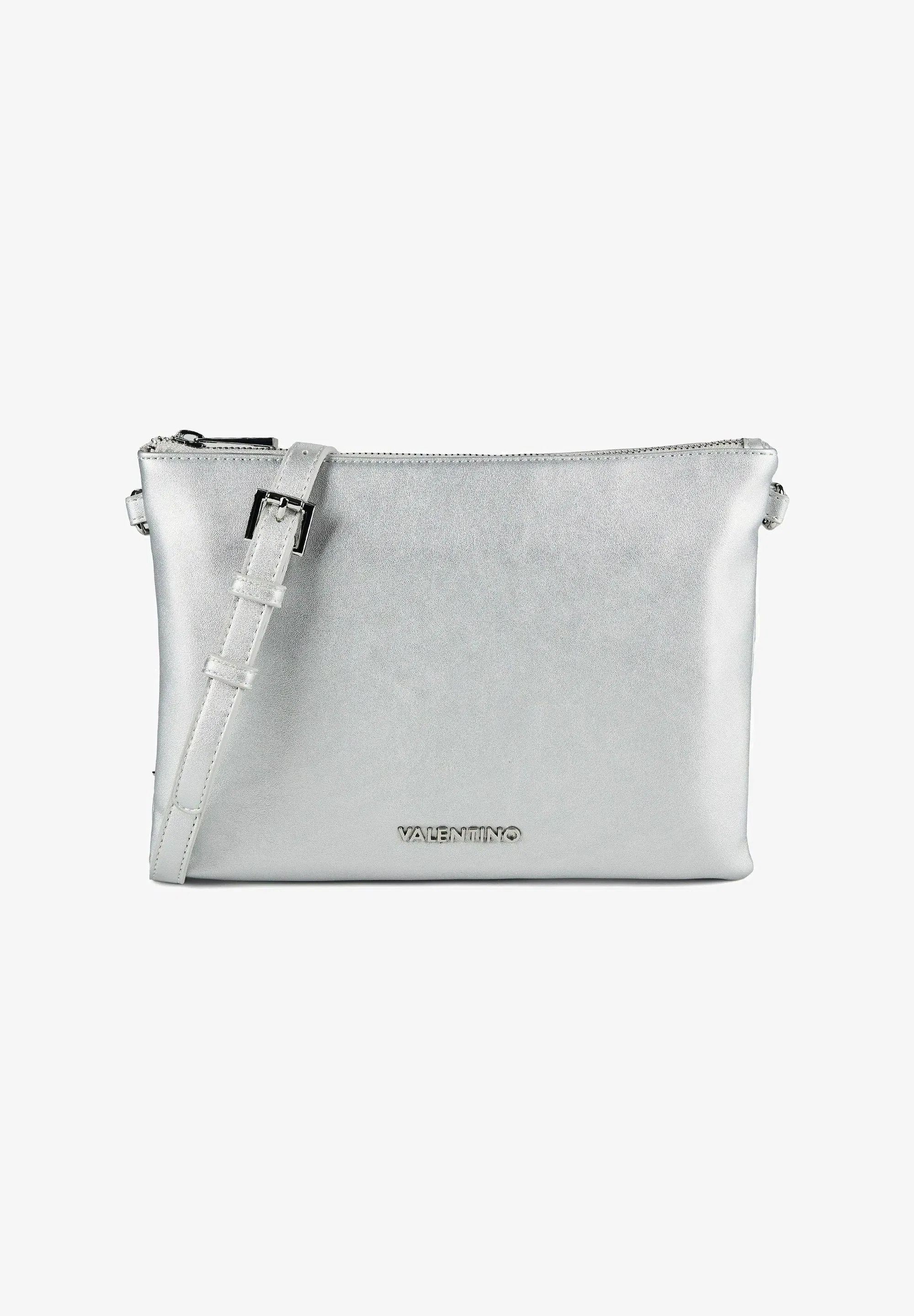 Valentino Bags Ariel Mir Umhängetasche 26 Cm - Clutch - Argento