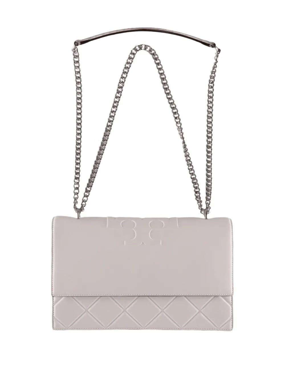 Fleming logo-embossed quilted shoulder bag