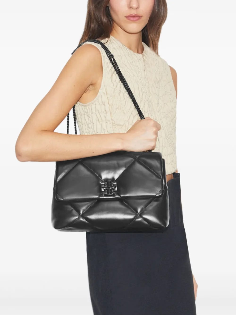Kira quilted leather shoulder bag