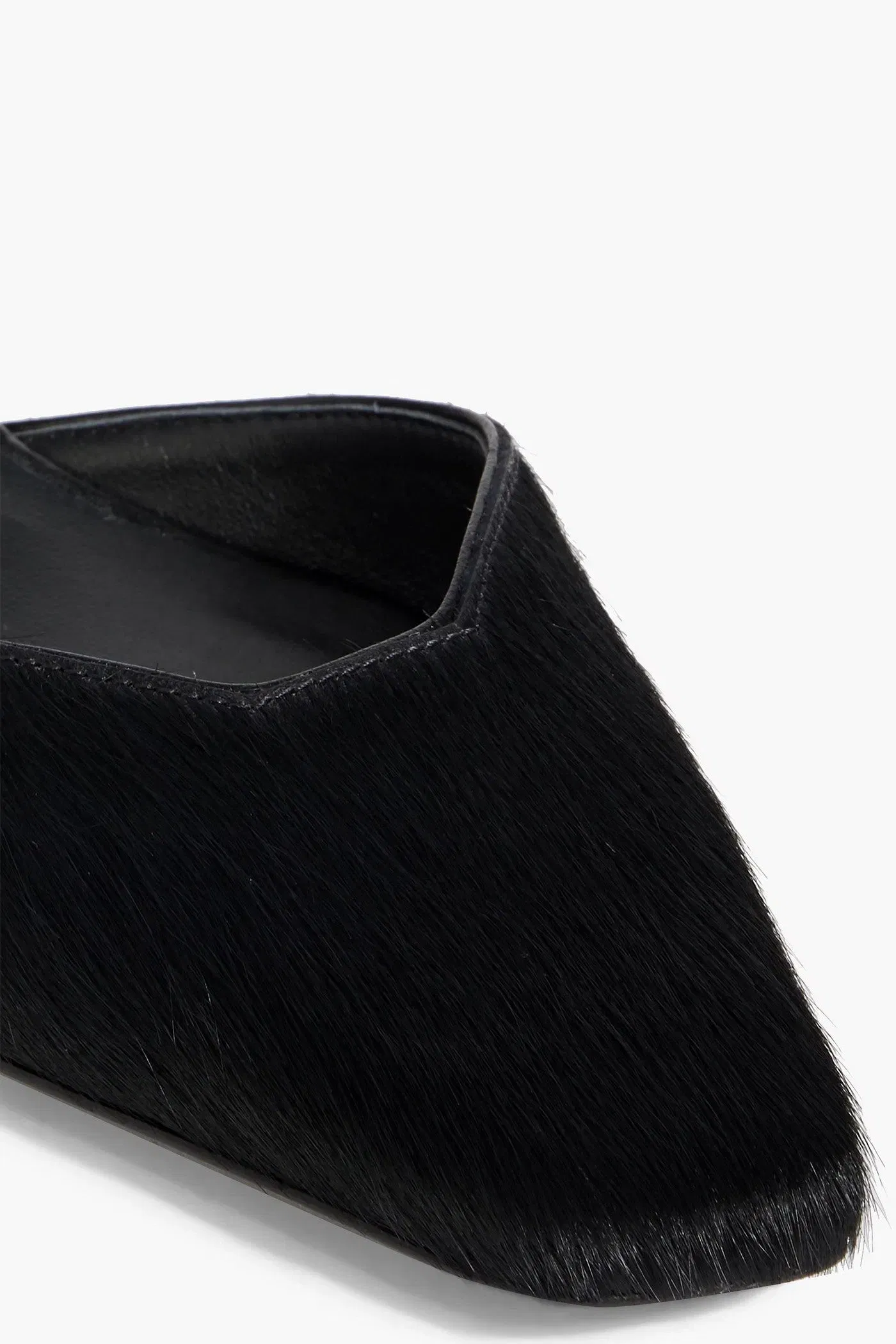 Loulou Studio Emisa Calf Hair Slingback Pumps Black Women's