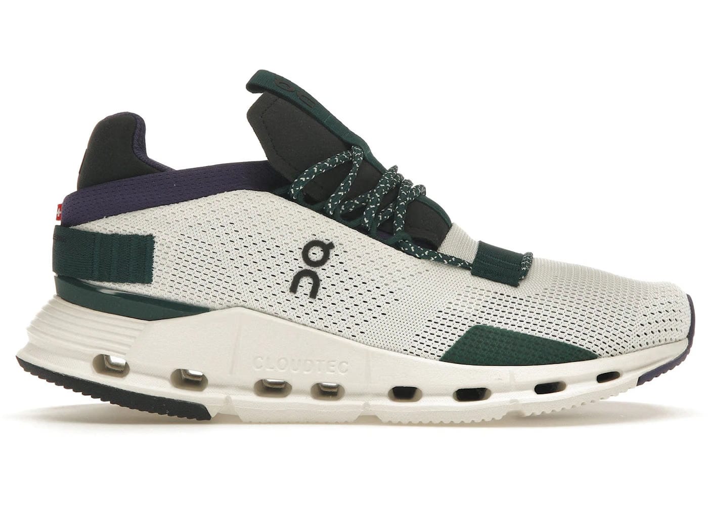 On Running Cloudnova White Violet Womens