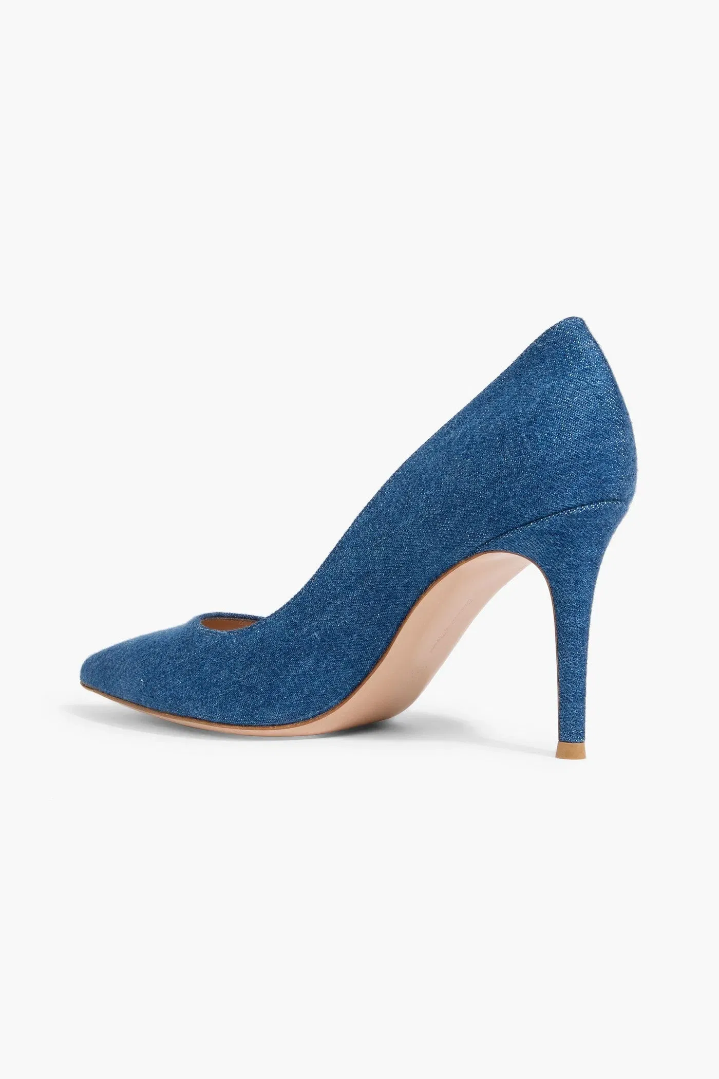 Gianvito Rossi Gianvito 85 Denim Pumps Mid Denim Women's